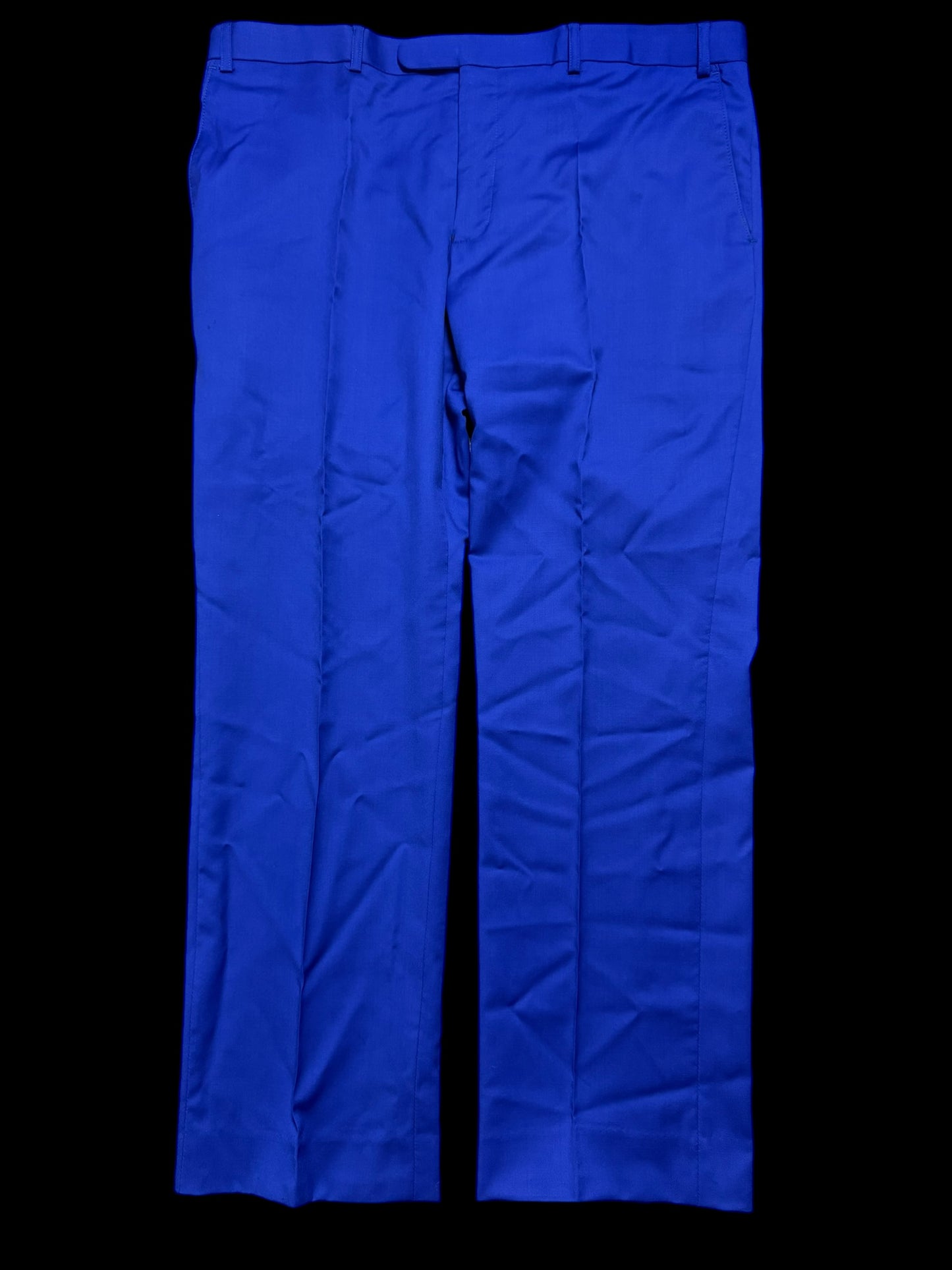 Bespoke Scabal Electric Blue Suit 44S / W40S