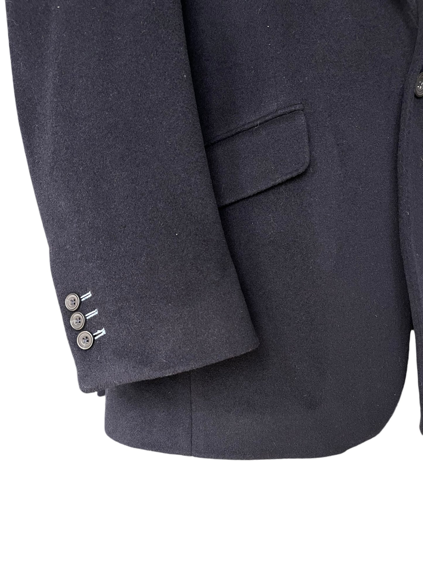 Bespoke Barrington & Ayre Heavy Wool Blazer 40S Navy Dugdale Bros RRP £795