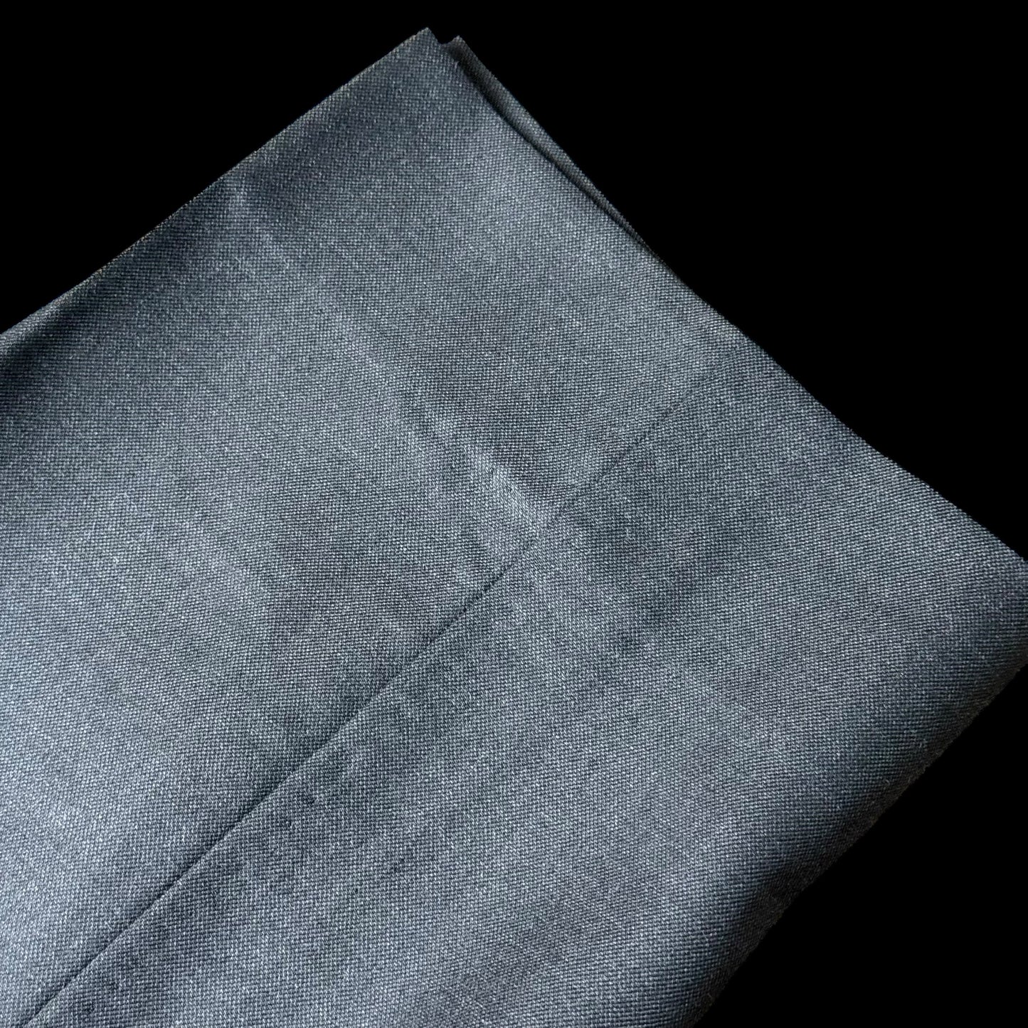 Bespoke Kent & Haste Savile Row Grey Suit Trousers W38” Superfine Wool