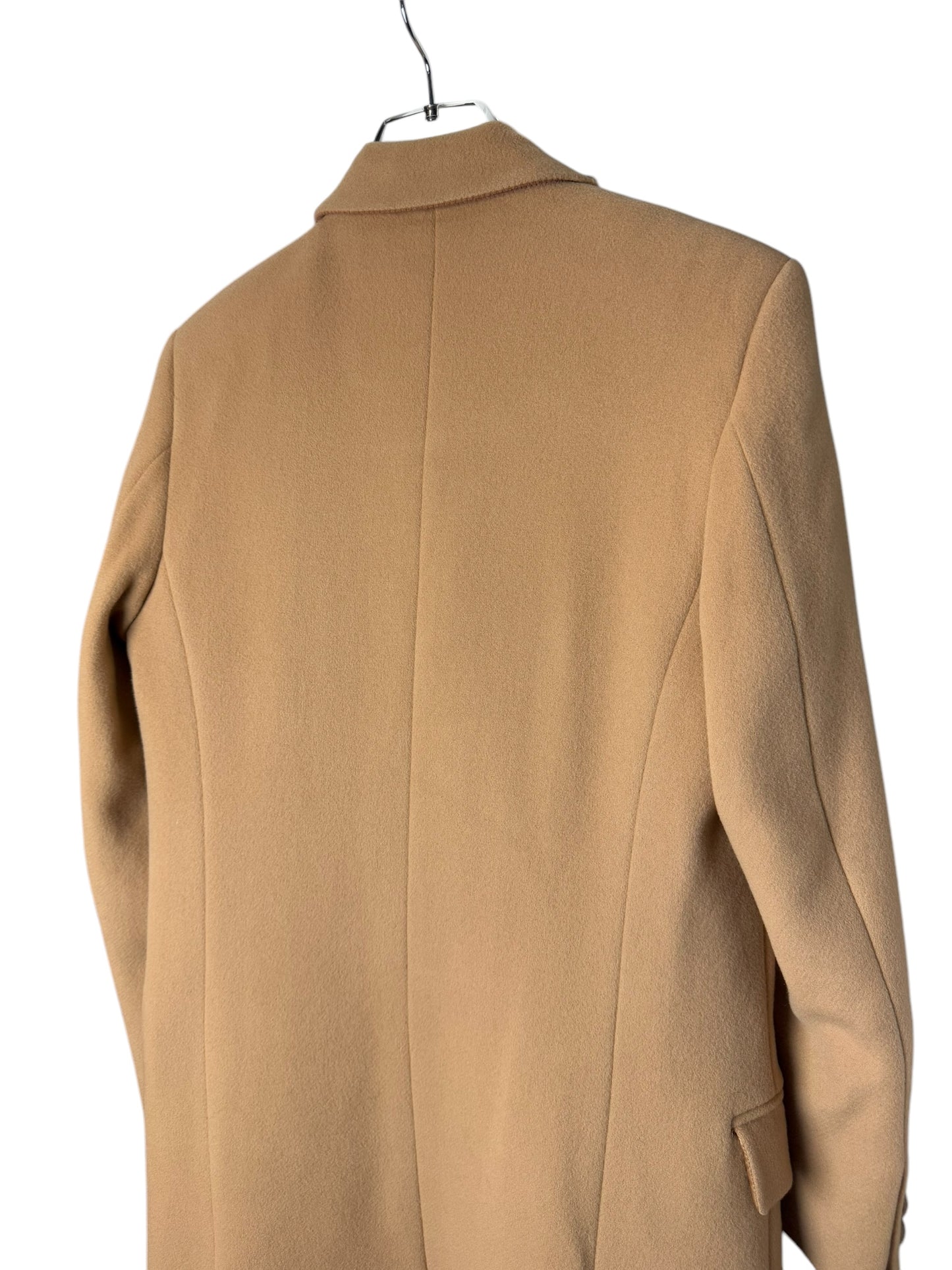 BNWT Women’s MSGM Double Breasted Overcoat Camel Pink Lapel RRP £895