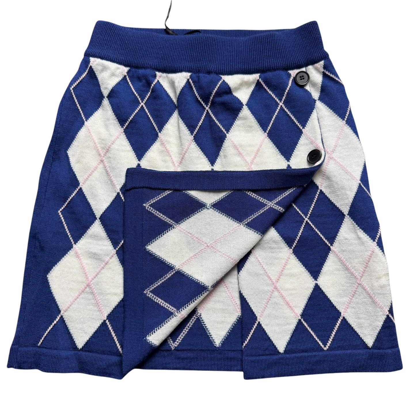 BNWT Women’s MSGM Argyle Knit Mini Skirt Large RRP £280