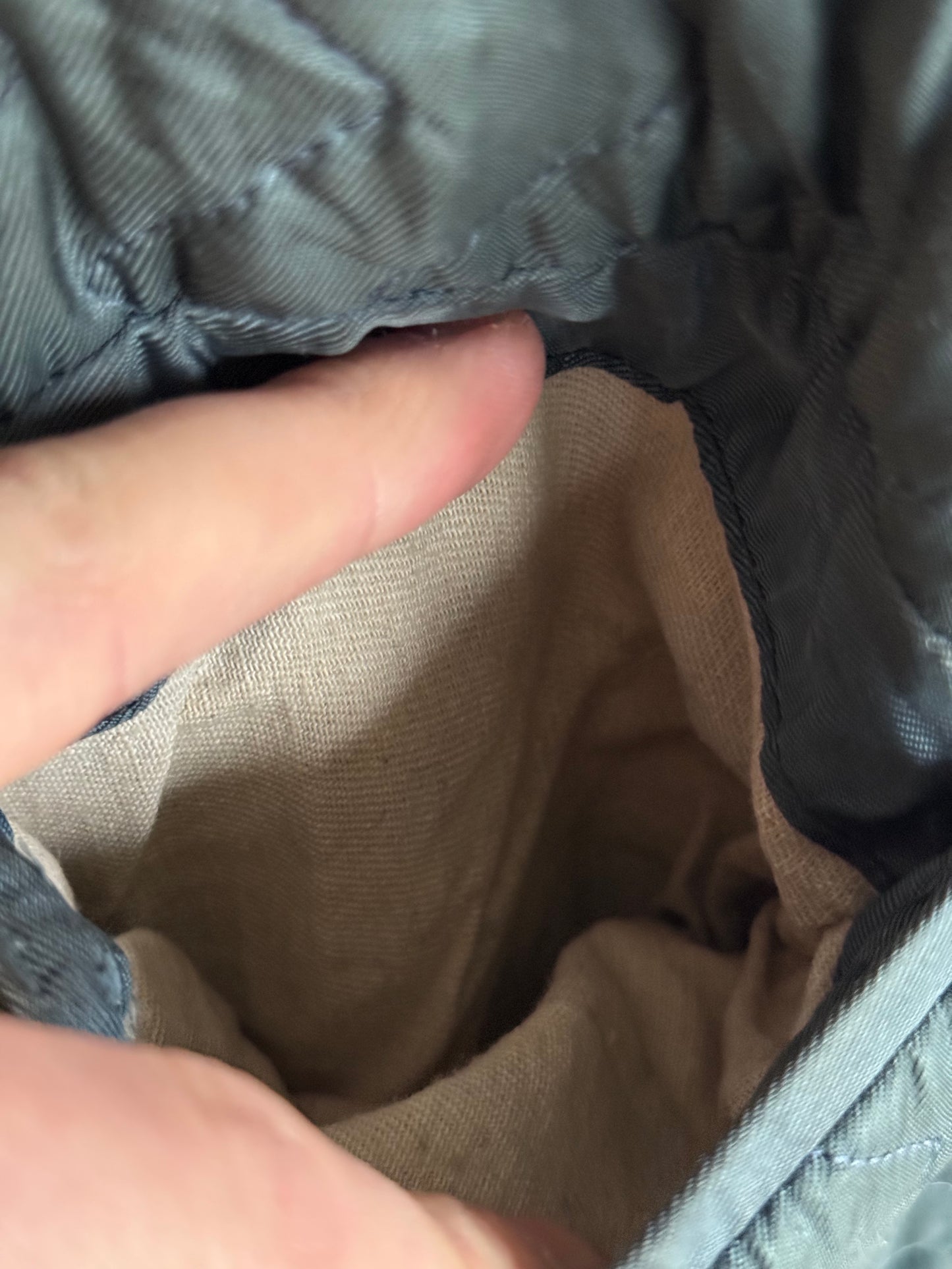 Vintage Bespoke 1930’s Double Breasted Military Overcoat 36/37R Back Belted Grey