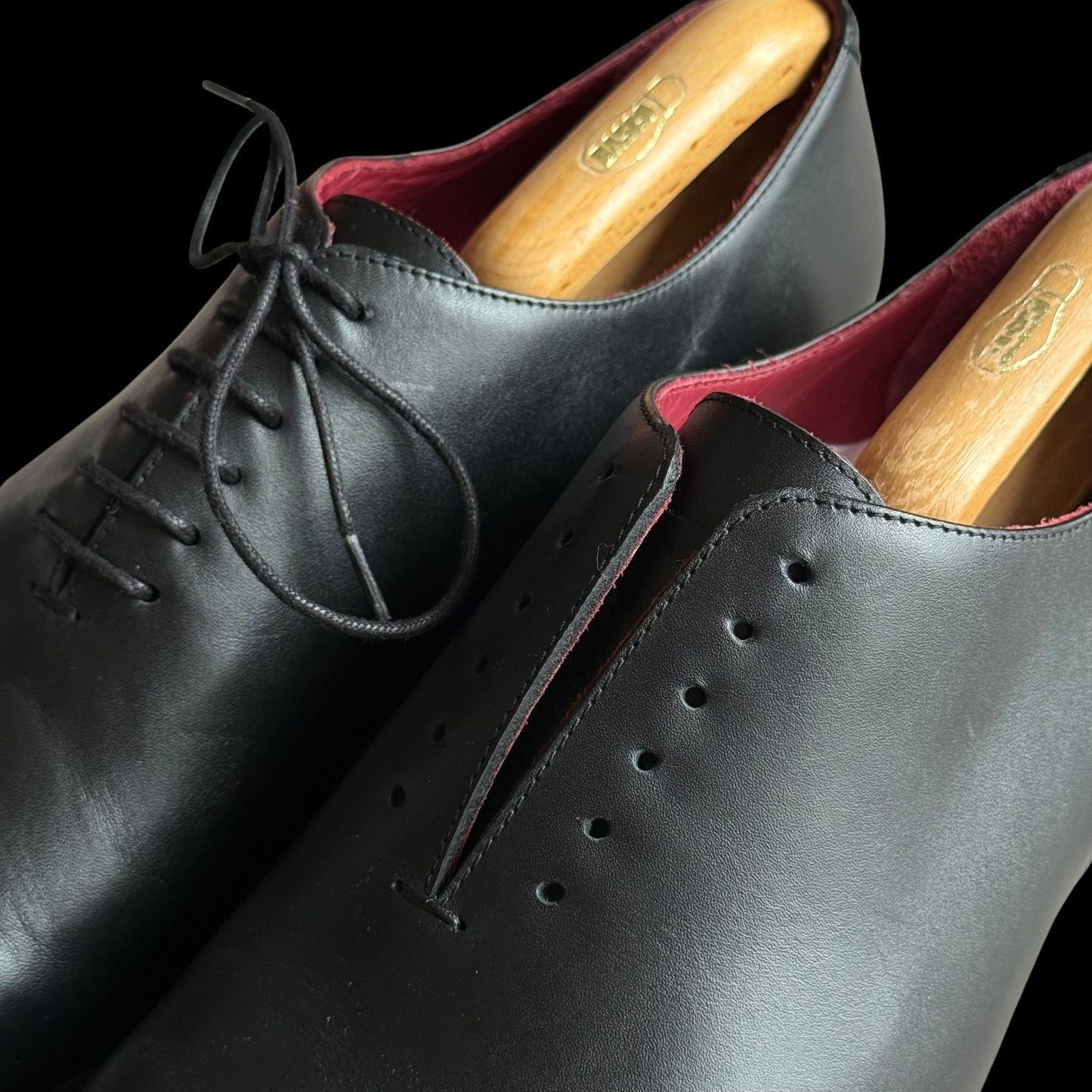 Clements & Church Wholecut Derby Shoes EU46 UK12 WORN ONCE
