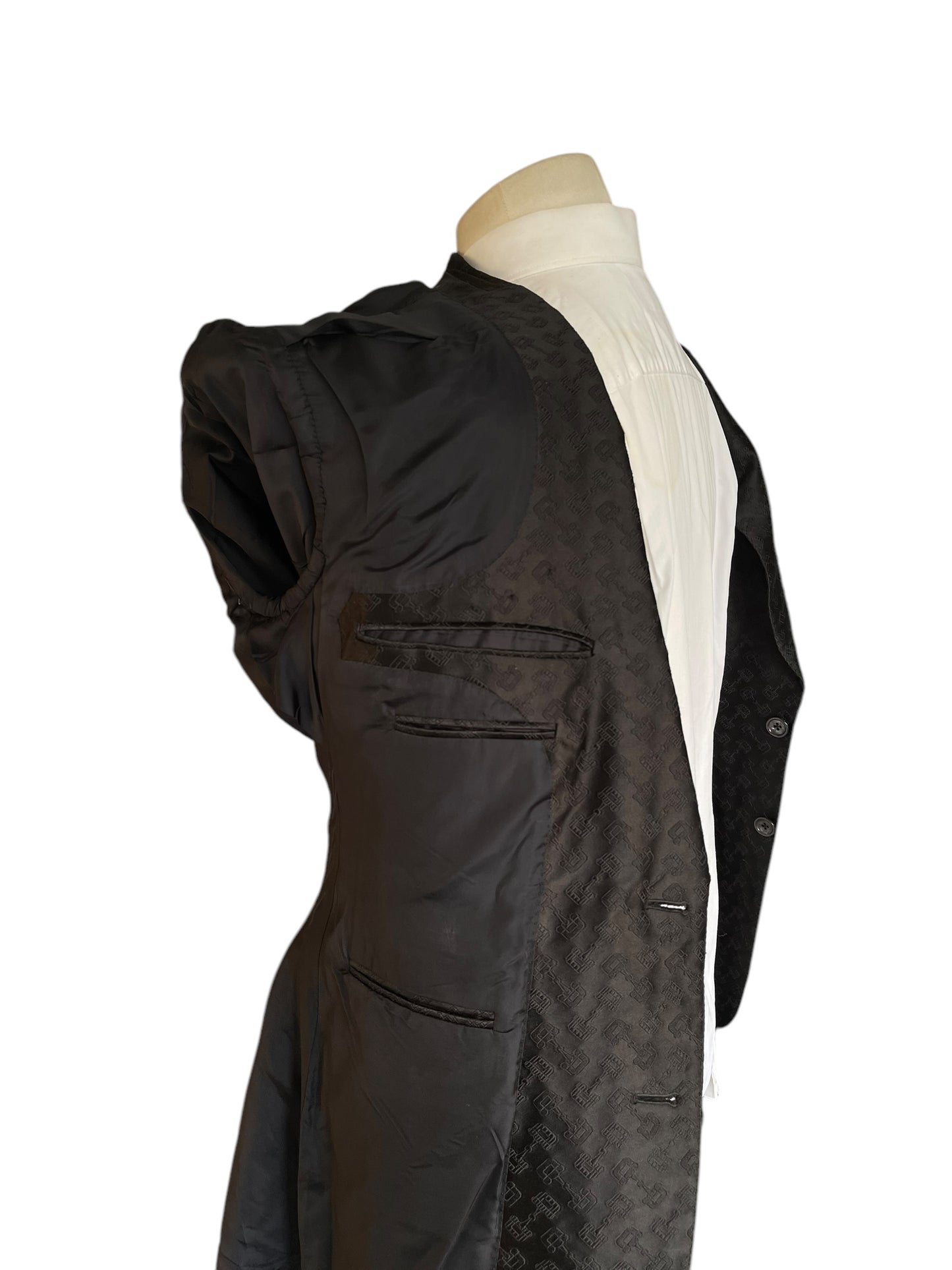 GUCCI x TOM FORD Dinner Jacket Jacquard 37/38L Black