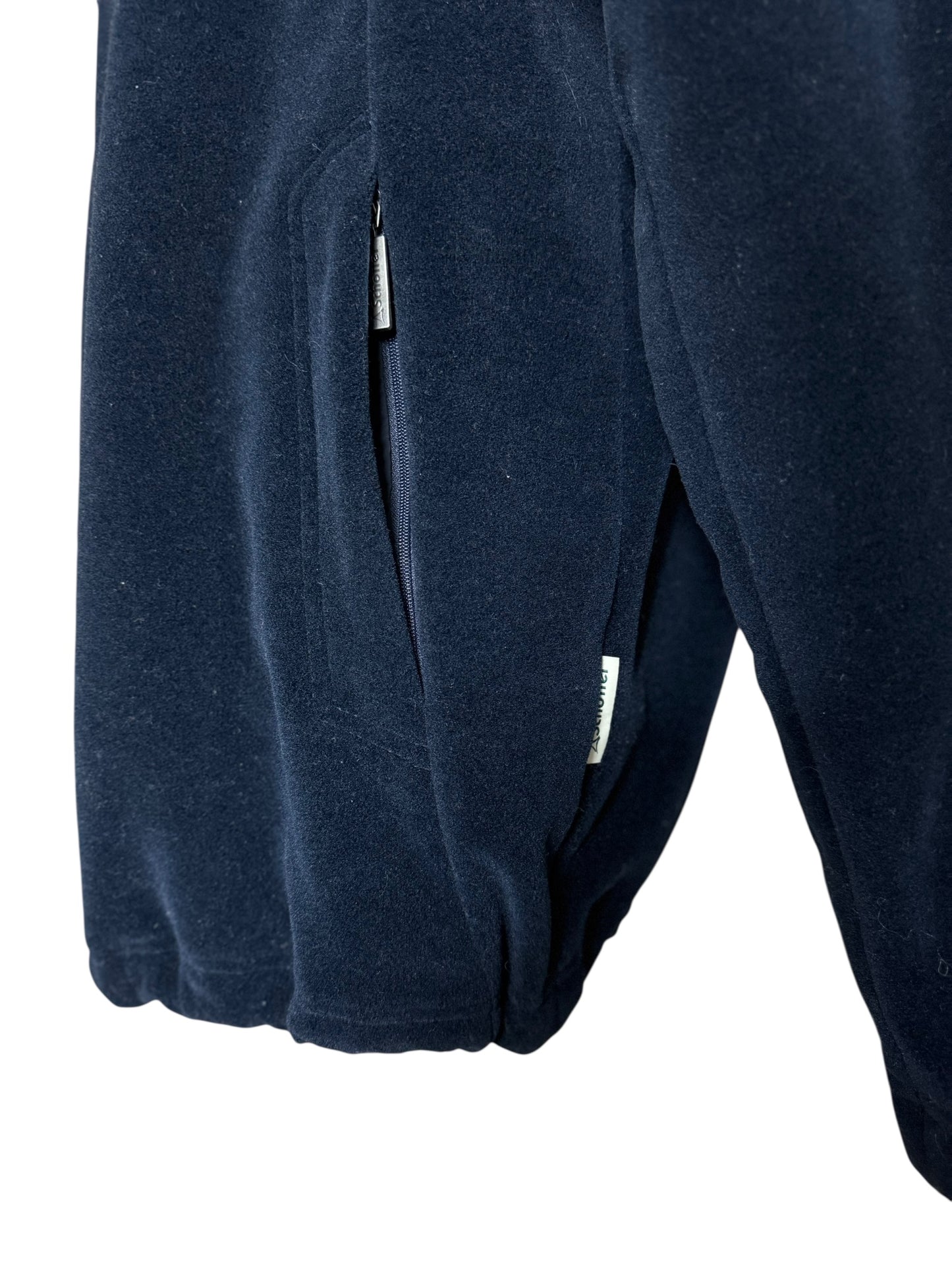 Men’s Schoffel Berkeley 1/4 Zip Fleece Navy Blue Size 48”