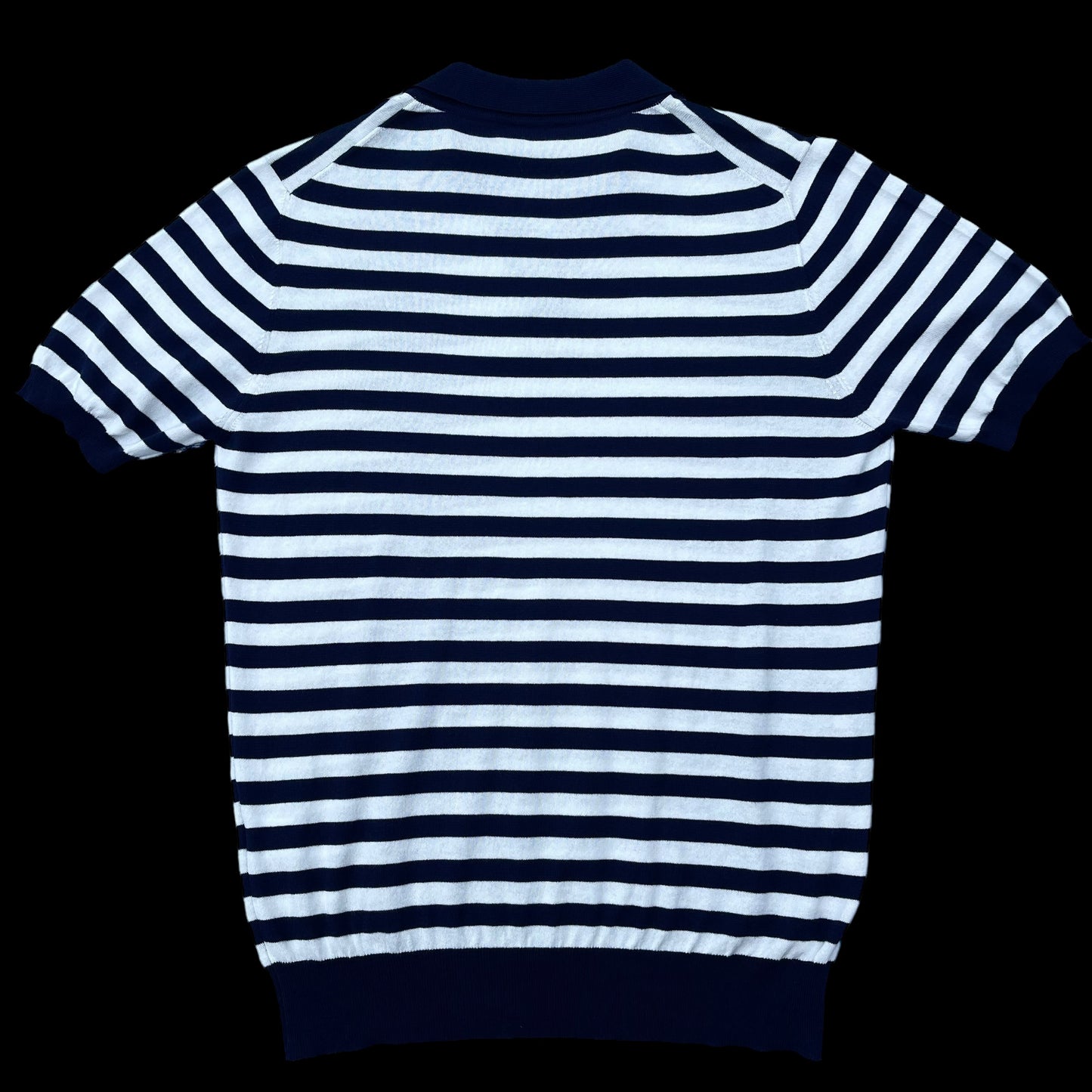 BEAMS F Japan Spread Collar Knit Polo Shirt Size 52 UK42