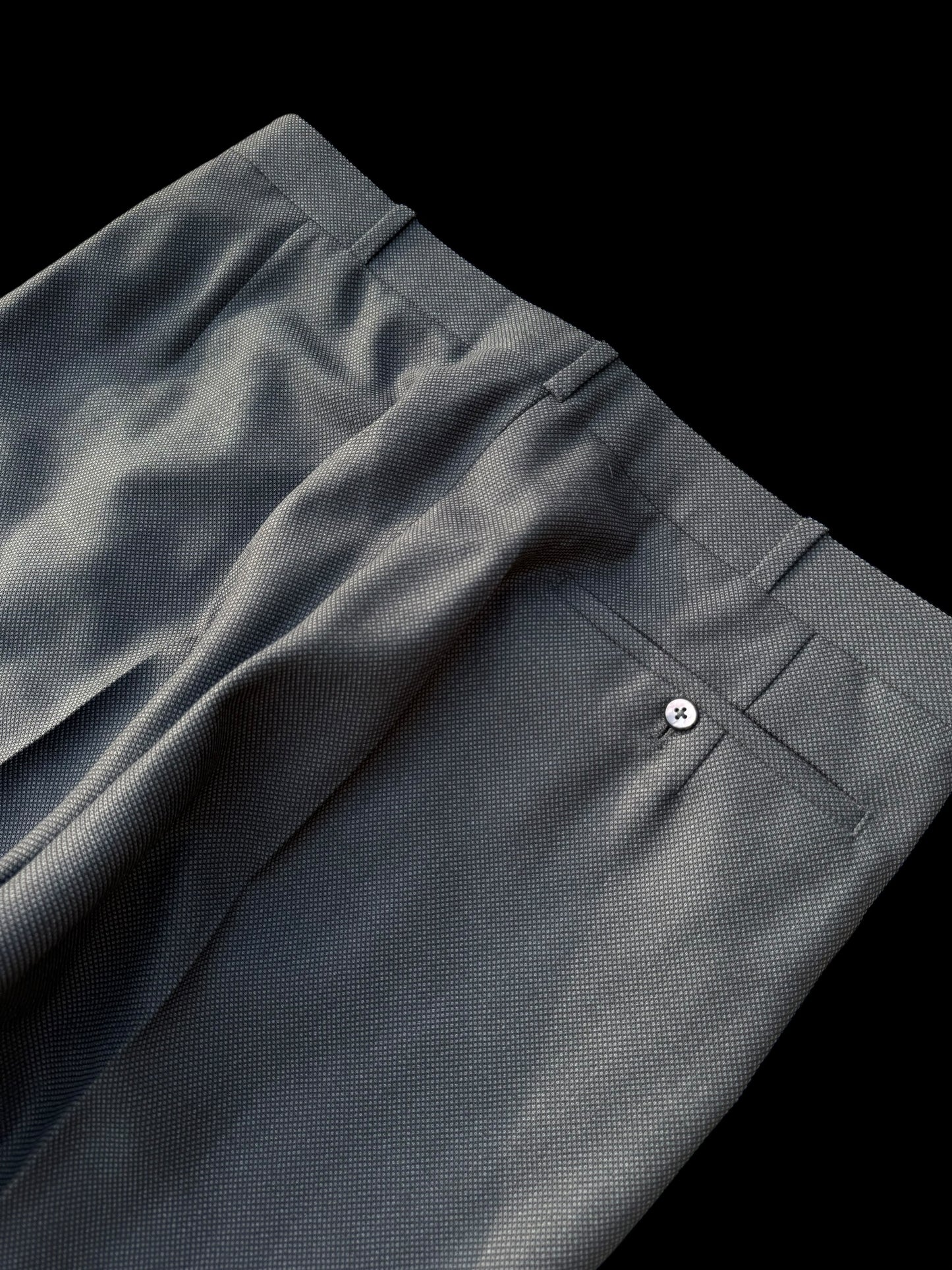 Gieves & Hawkes Bespoke Double Breasted Grey Suit 43R / W36R
