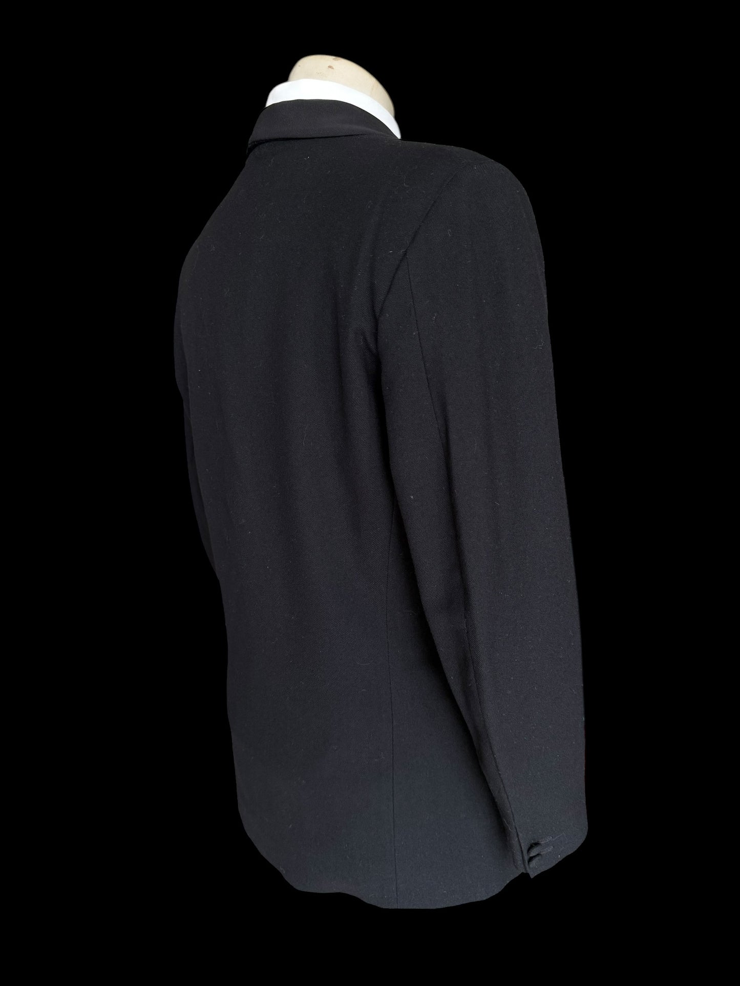 Roberts & Bromley Bespoke Dinner Suit 40S / W32 1930s Shawl High Rise