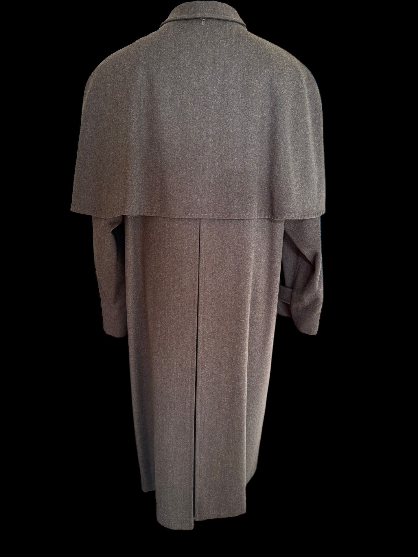 VTG Men’s Aquascutum Inverness Cape Coat Overcoat 42R (25” P2P)