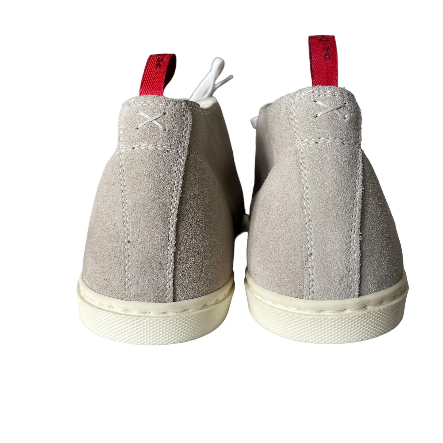 KITON NAPOLI Chukka Boot Sneakers US8 UK7 Shoes Mink Grey Suede