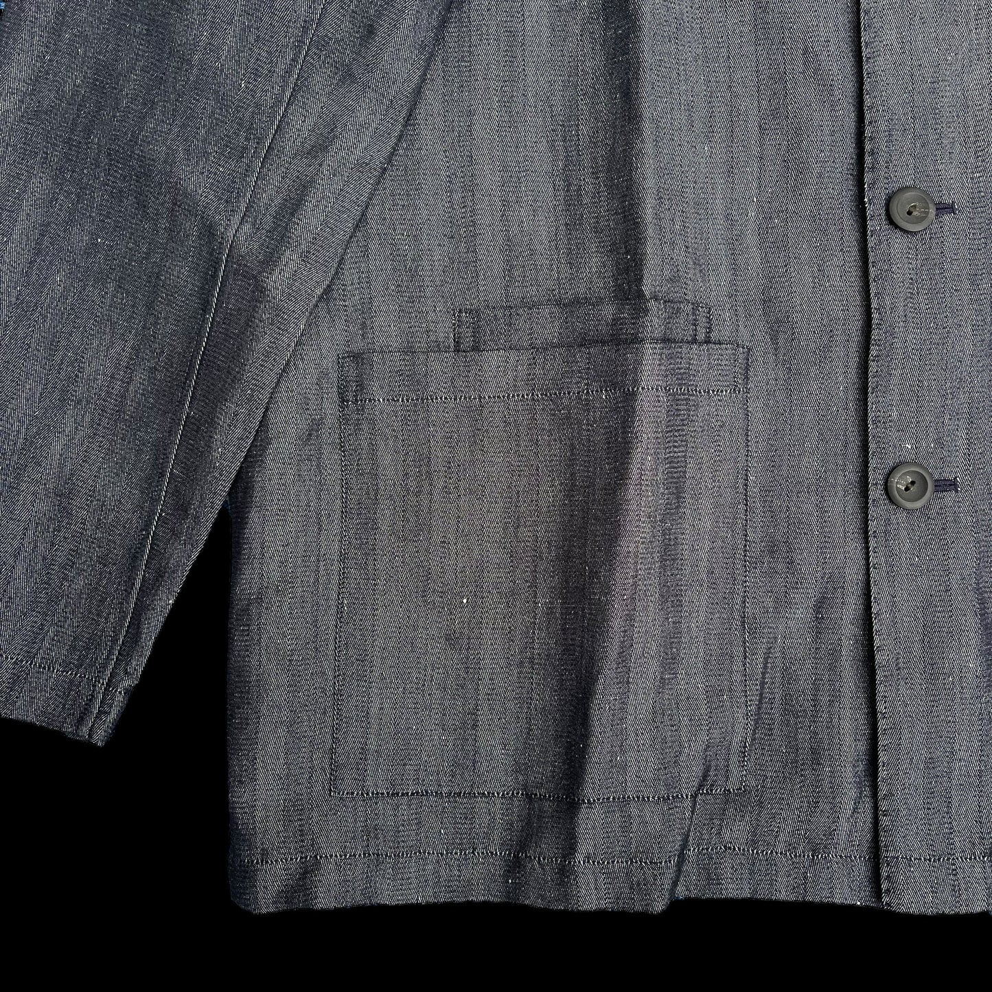 BNWT Eton Overshirt Large Wool Silk Cashmere