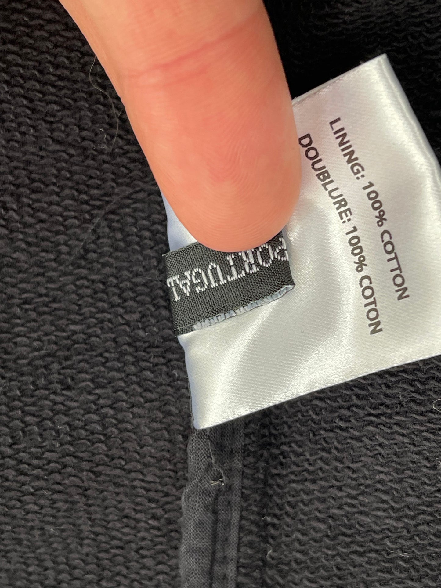 Haider Ackermann Hoodie Perth Collection SS20 Size Large Black