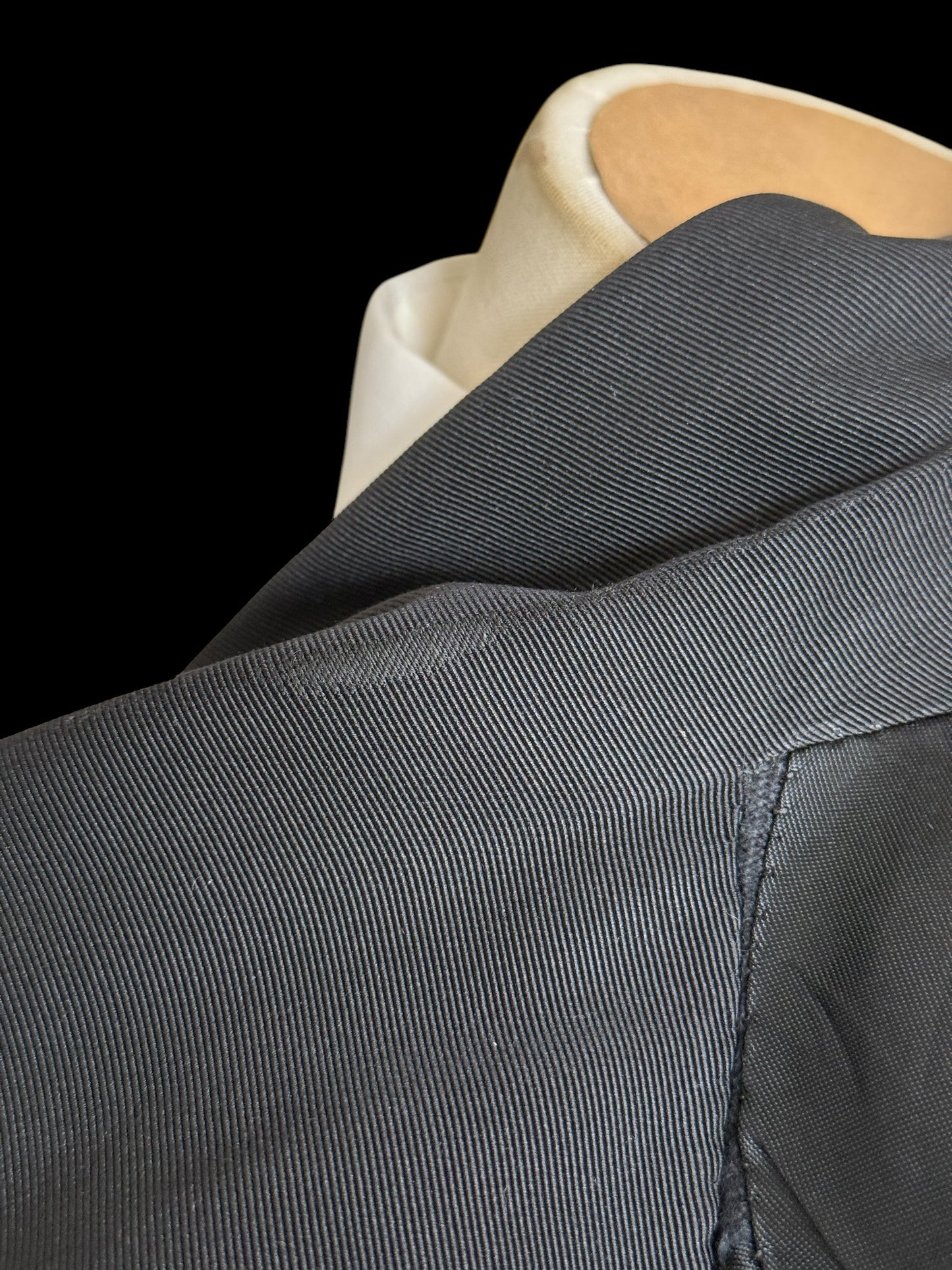 Roberts & Bromley Bespoke Dinner Suit 40S / W32 1930s Shawl High Rise
