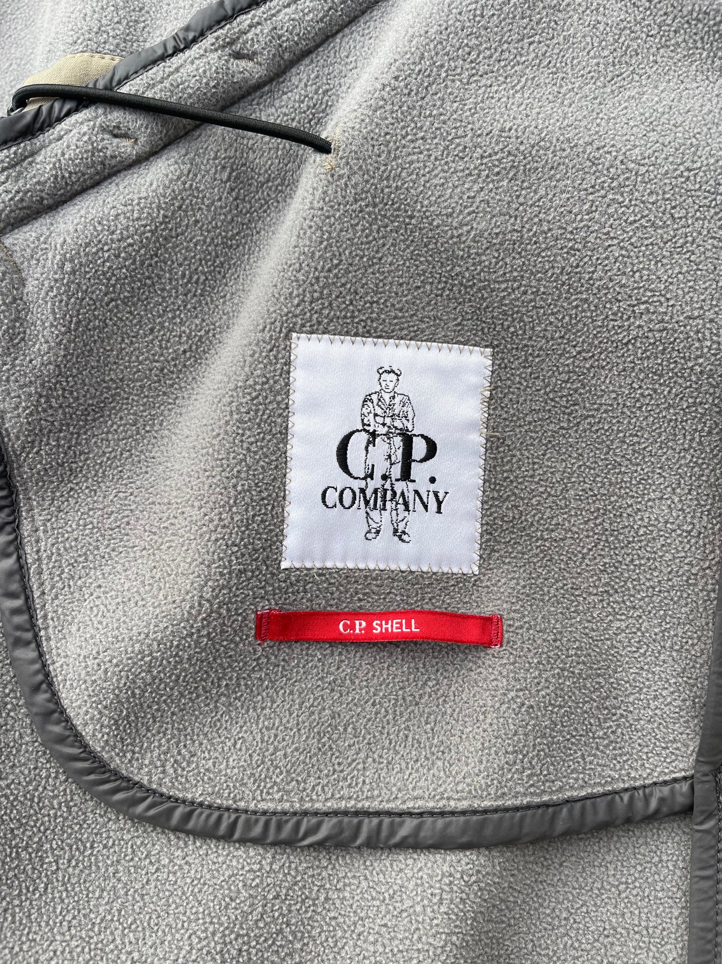 Mens C.P Company Soft Shell Fishtail Parka 52 Light Khaki