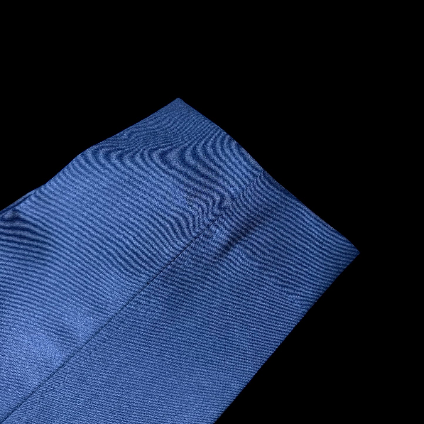 Bespoke Kent & Haste Savile Row Navy Suit Trousers W38” Superfine Wool