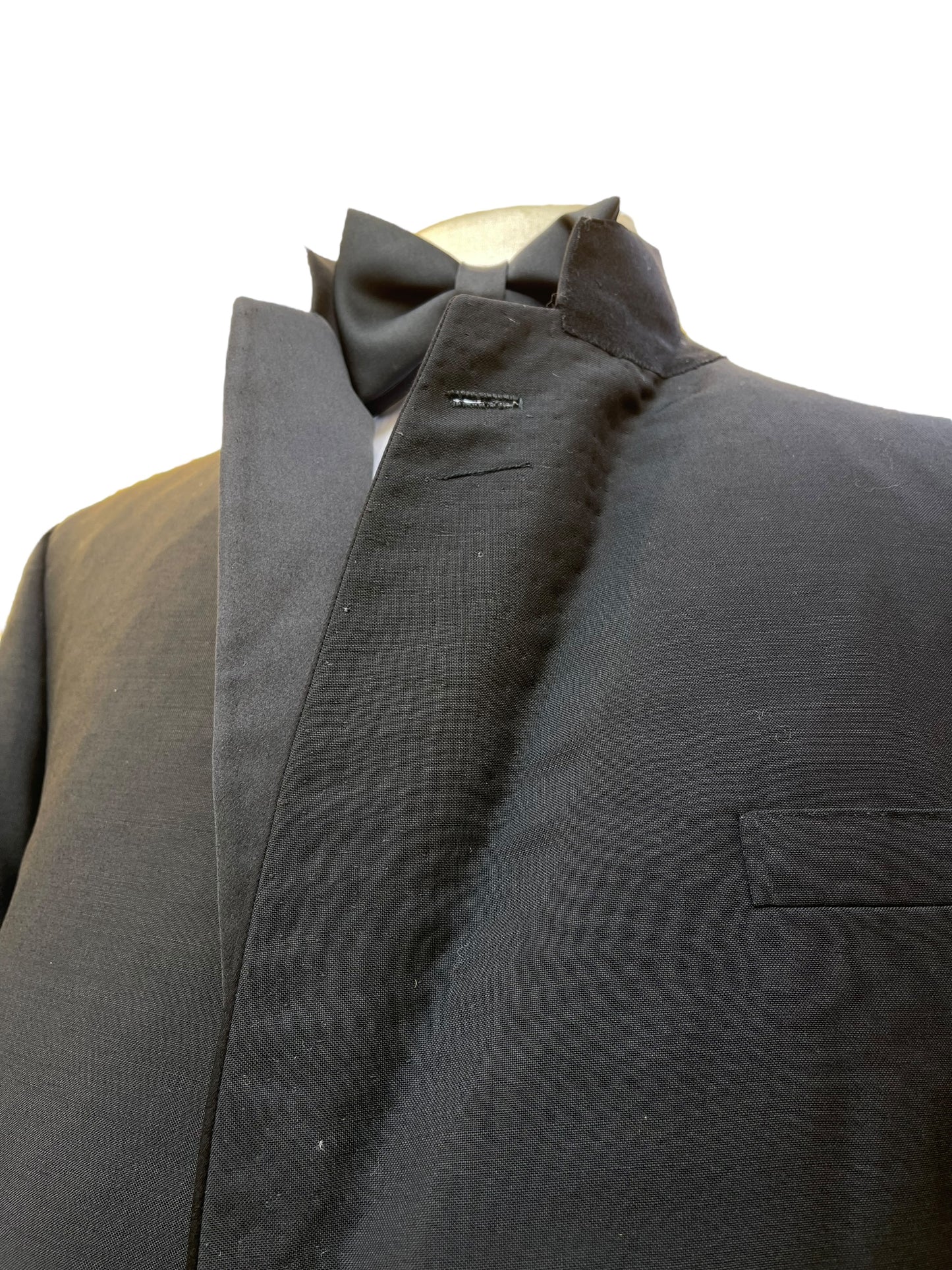 Richard Anderson Savile Row Bespoke Dinner Jacket Tux 44R/L