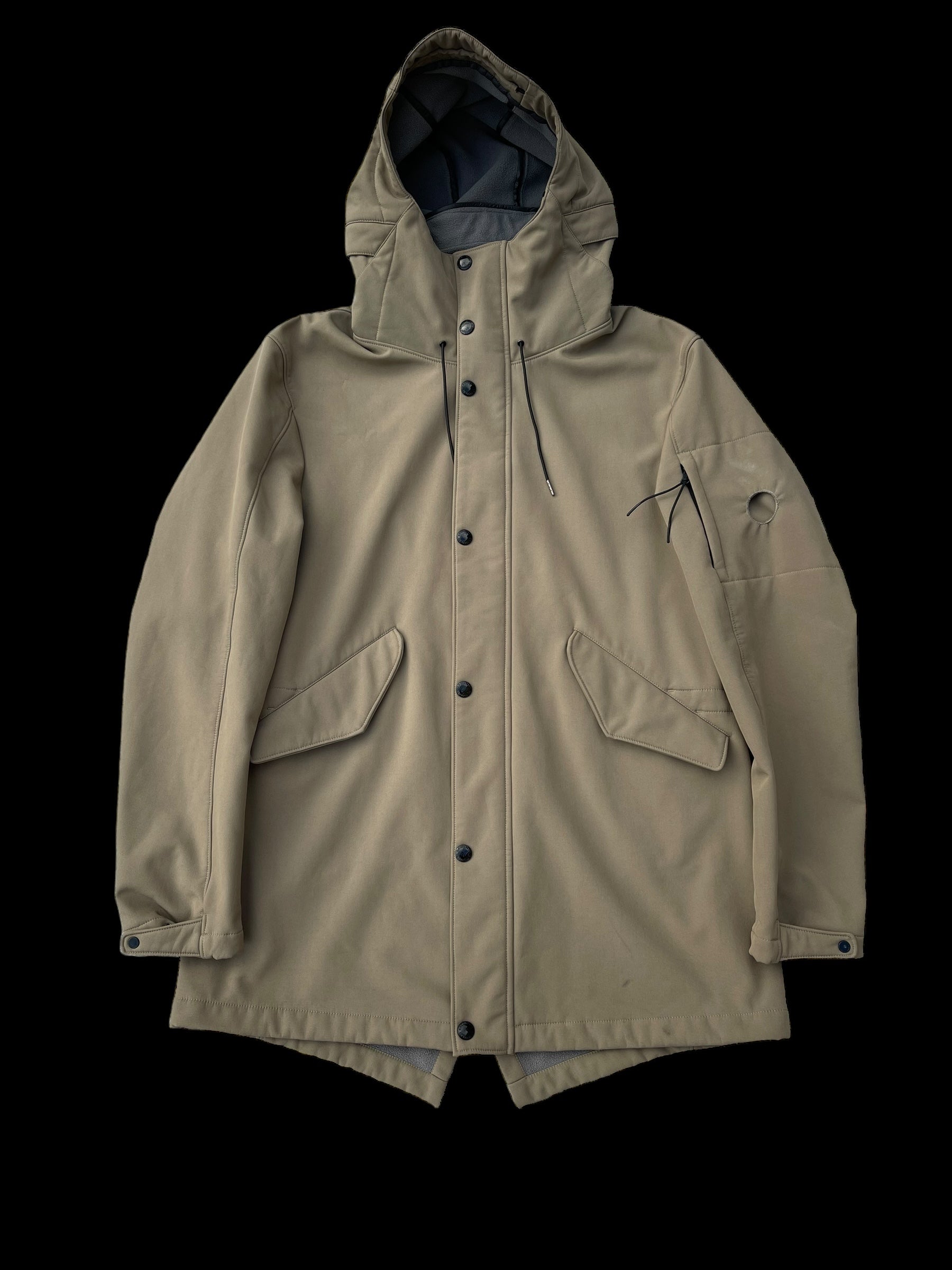 Cp company soft shell fishtail parka best sale