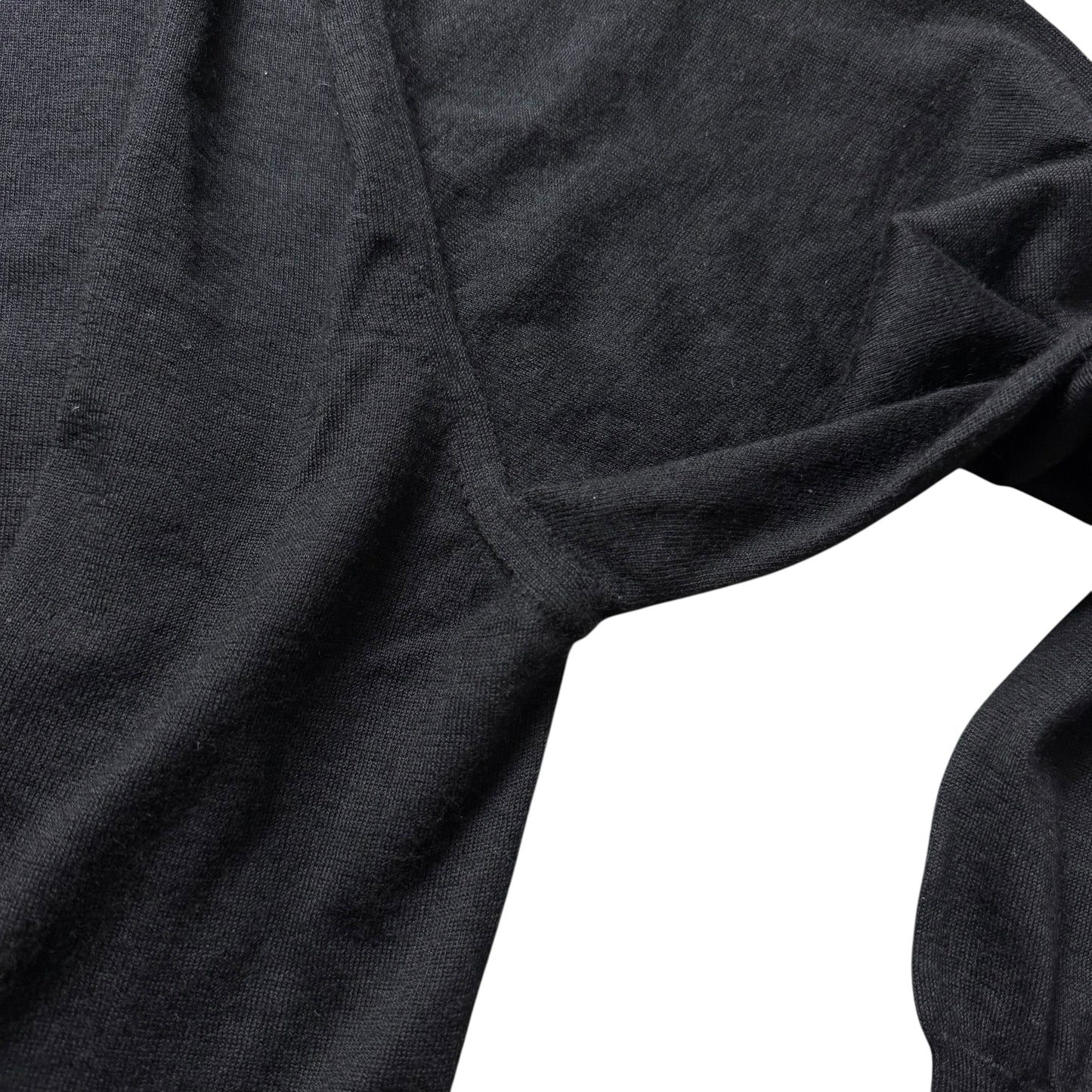 Men’s Brioni Cashmere & Silk Jumper Size 60 Black Mock Neck RRP £900