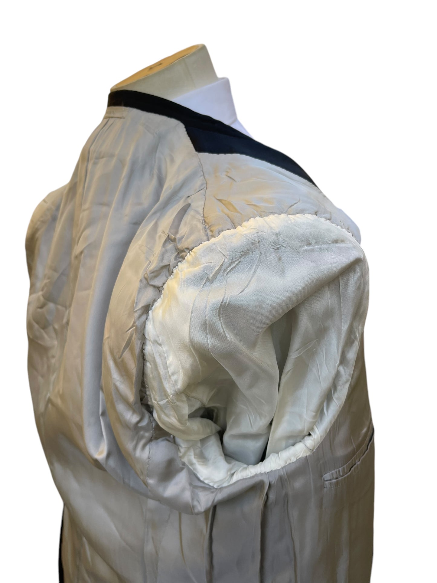 Richard Anderson Savile Row Bespoke Dinner Jacket Tux 44R/L