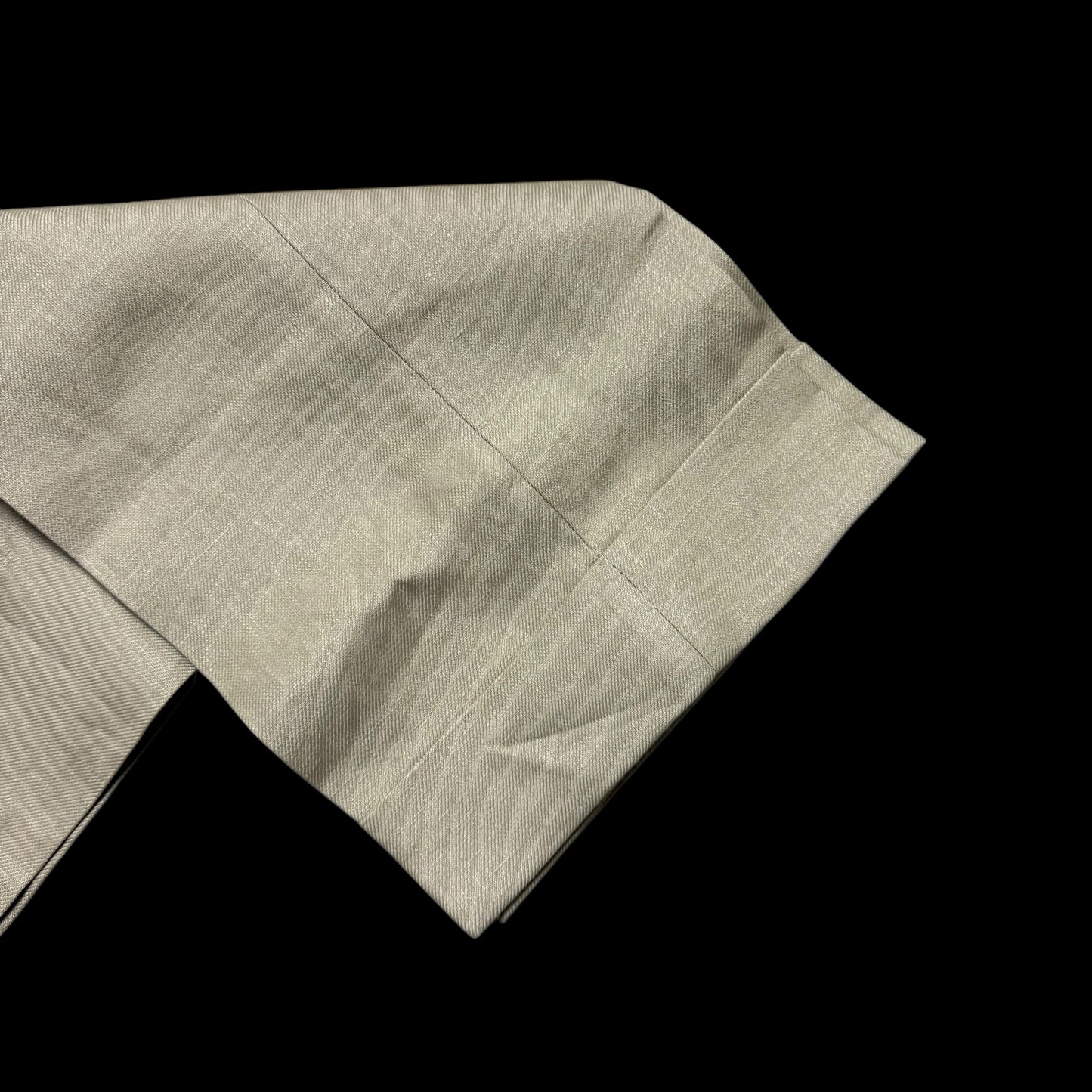 BNWT Natalino Linen Single Pleat Trousers Sz48 W32x32” Taupe RRP £195