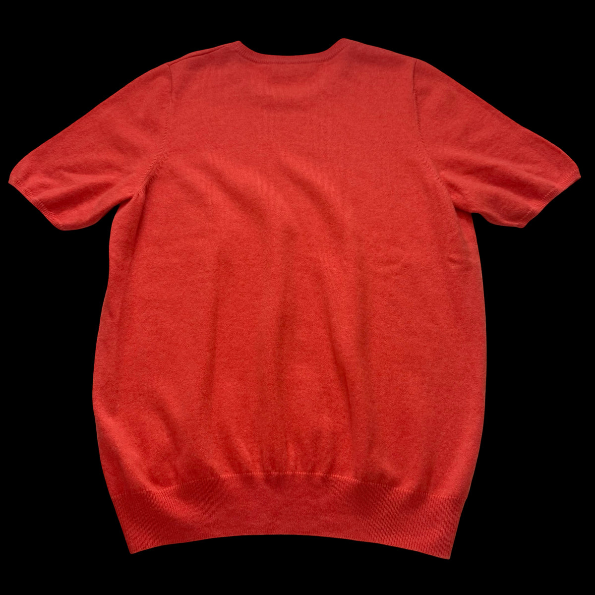 Women’s N Peal Coral Cashmere Short Sleeve Jumper Large RRP £250