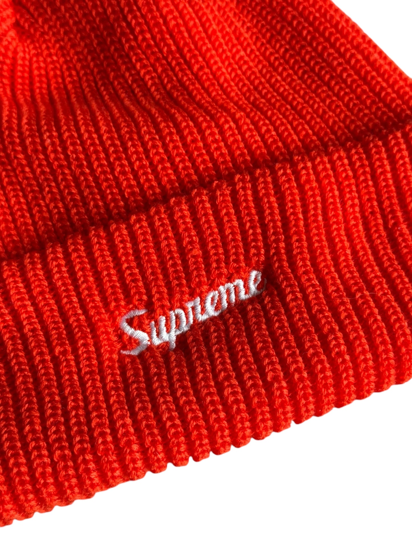 Supreme FW17 Loose Gauge Beanie - Hi Vis Orange