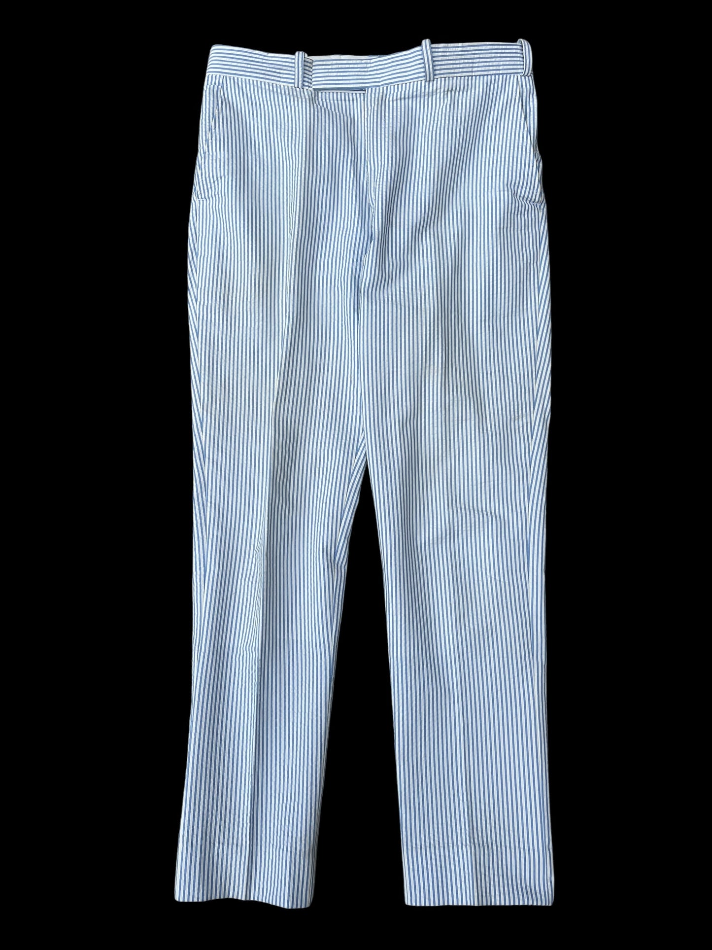Bespoke Barrington & Ayre Holland & Sherry Seersucker Suit 38S / W34” RRP £1150