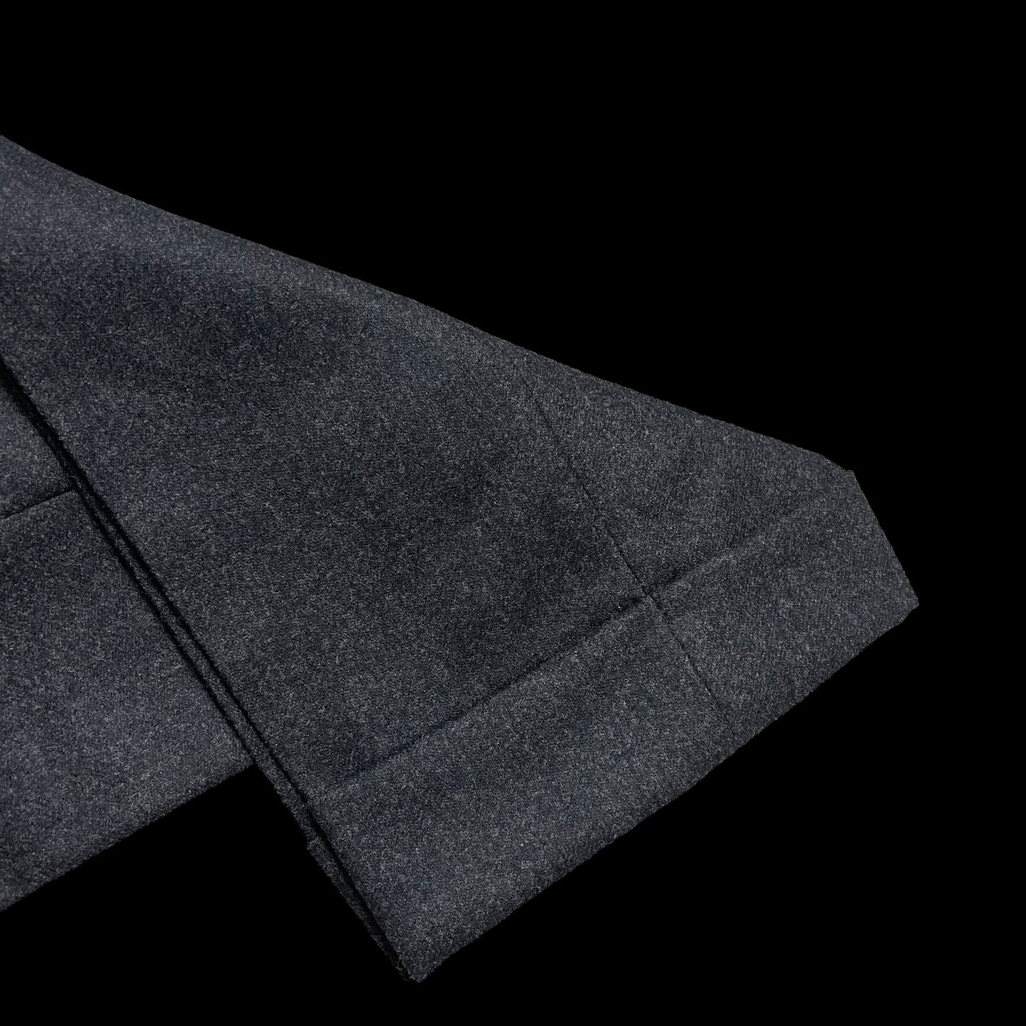 Natalino Grey Dual Pleated Woolen Flannel Trousers IT44 UK28” VBC RRP £180