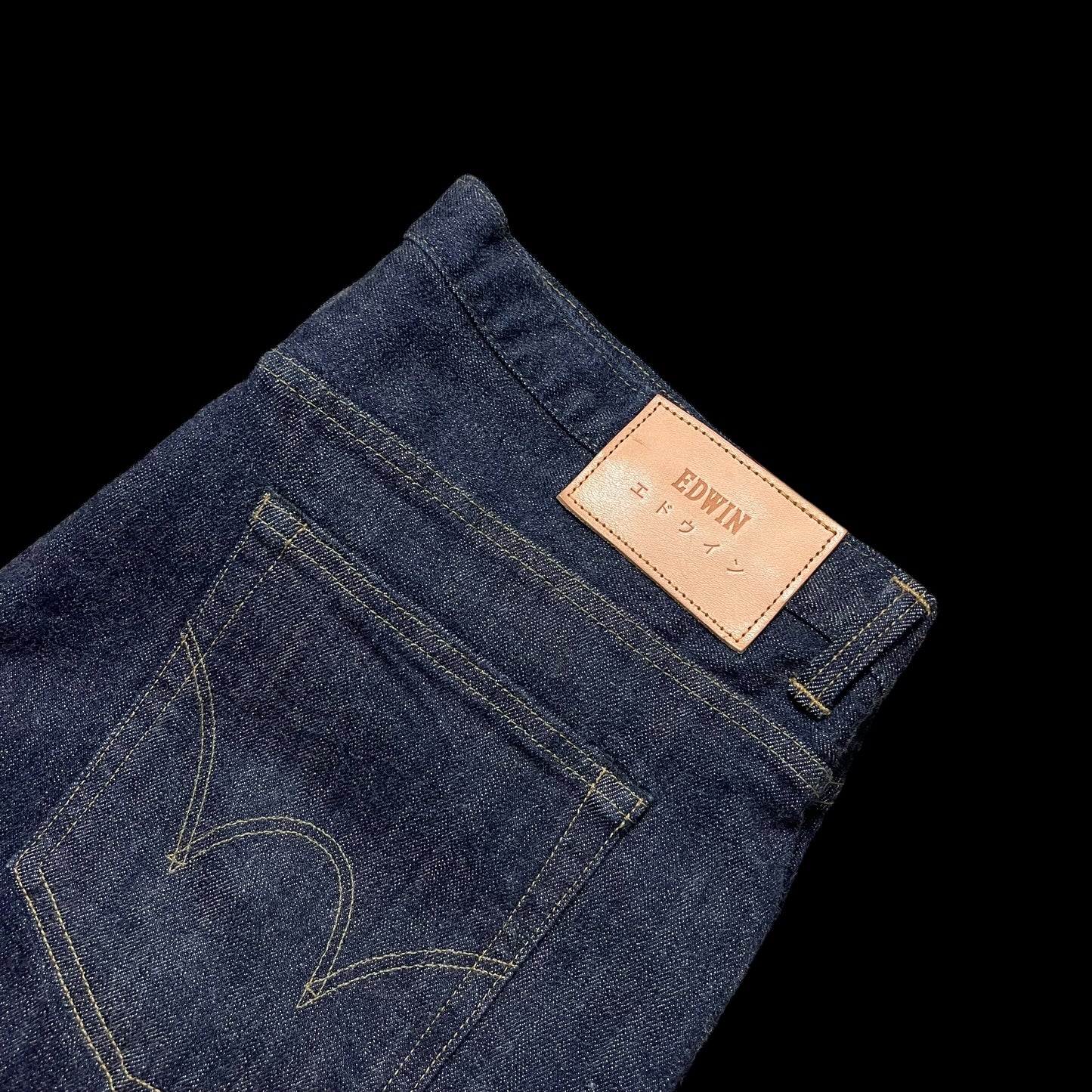 Edwin ED-33 Rainbow Selvedge Jeans 36x33” Japanese Denim