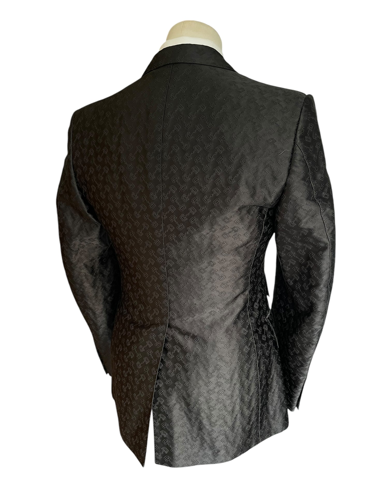 GUCCI x TOM FORD Dinner Jacket Jacquard 37/38L Black