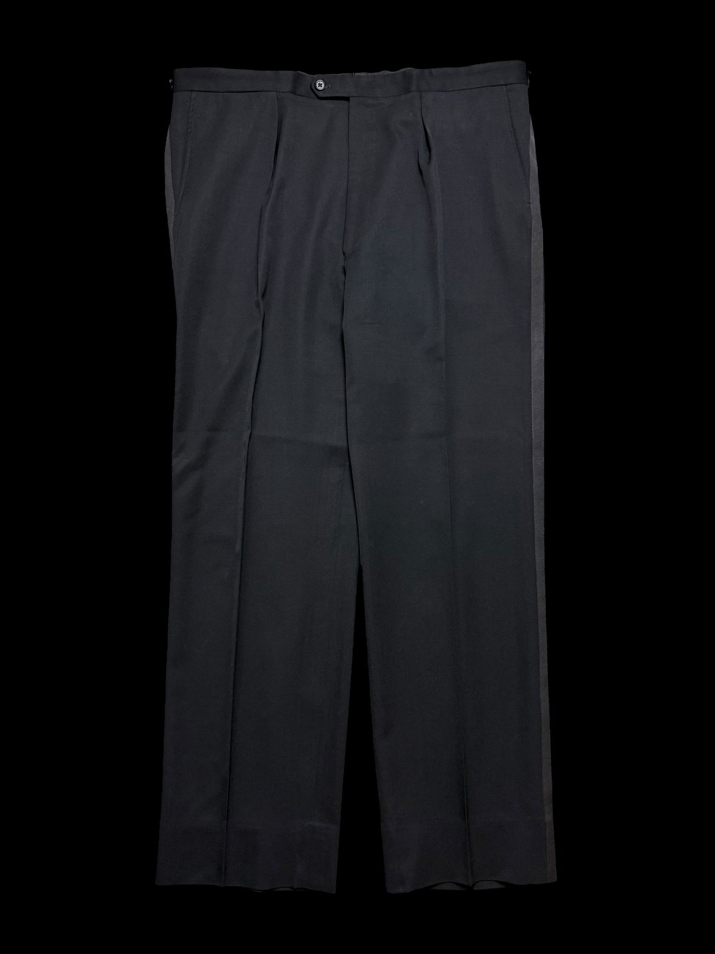 Turnbull & Asser Double Breasted Tuxedo Dinner Suit 46L / W40” Savile Row 1980’s