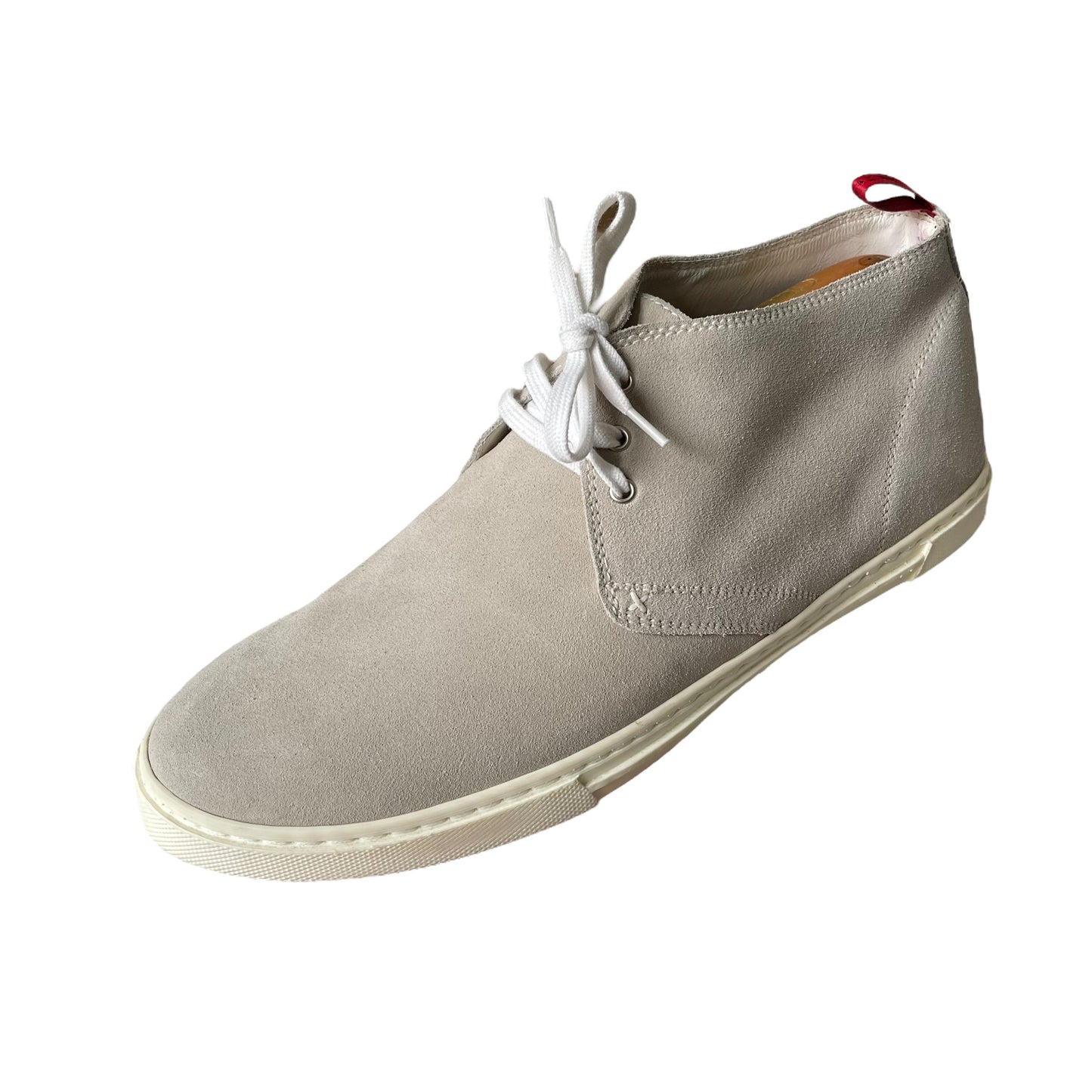 KITON NAPOLI Chukka Boot Sneakers US8 UK7 Shoes Mink Grey Suede