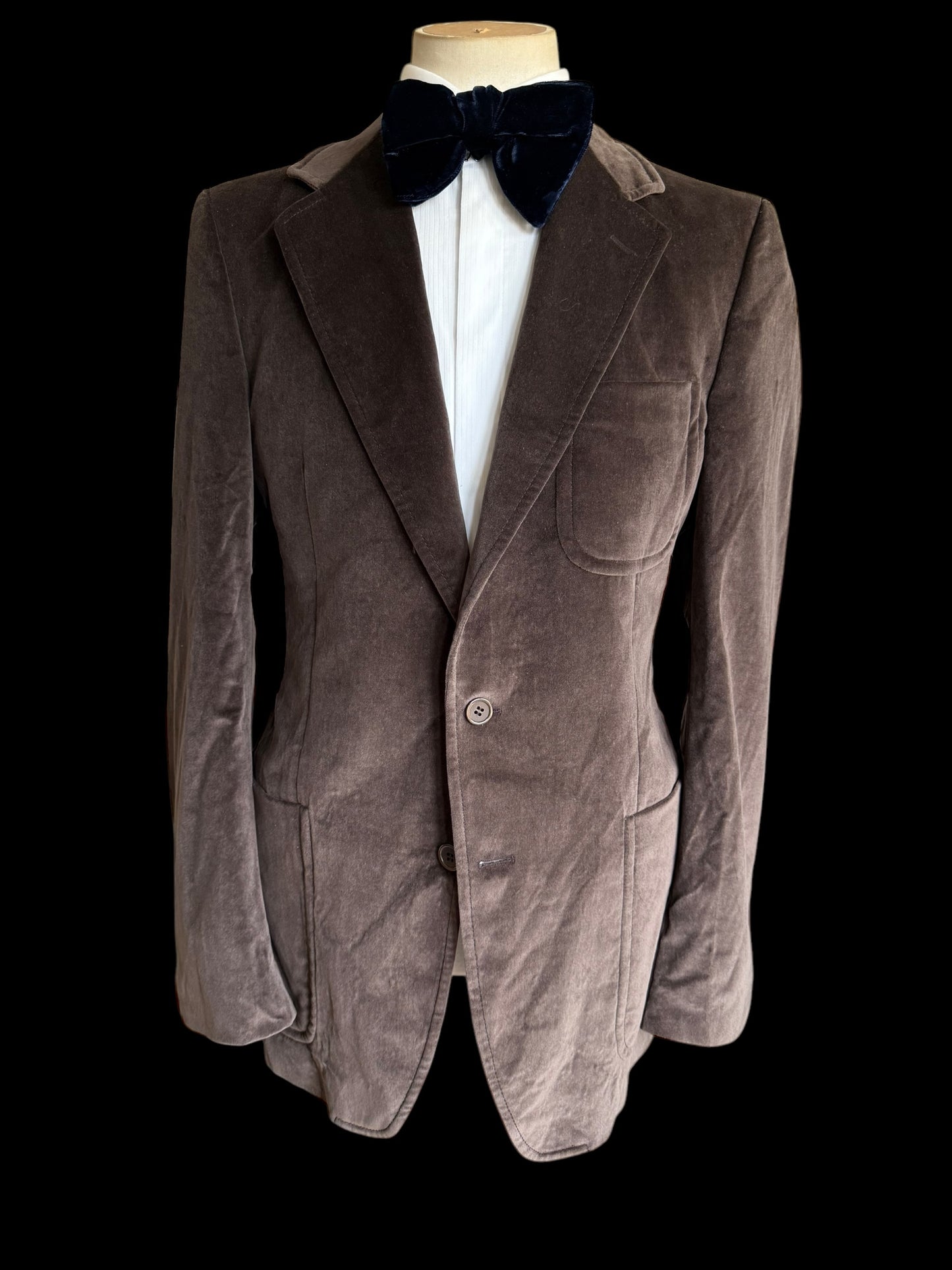 Men’s Yves Saint Lauren Rive Gauche Tom Ford Velvet Blazer Jacket 52L UK42L