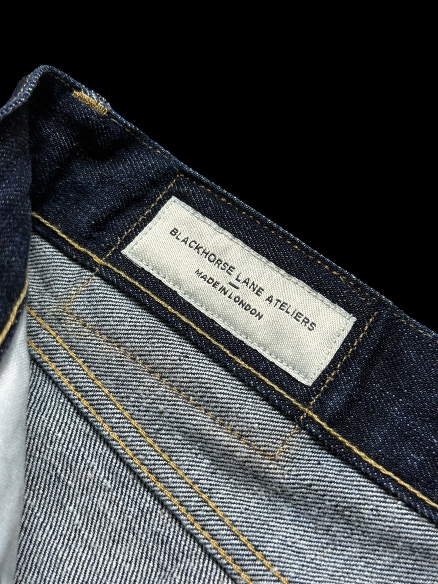 Men’s Blackhorse Lane Ateliers Selvedge Jeans 33x27” E10 Isko