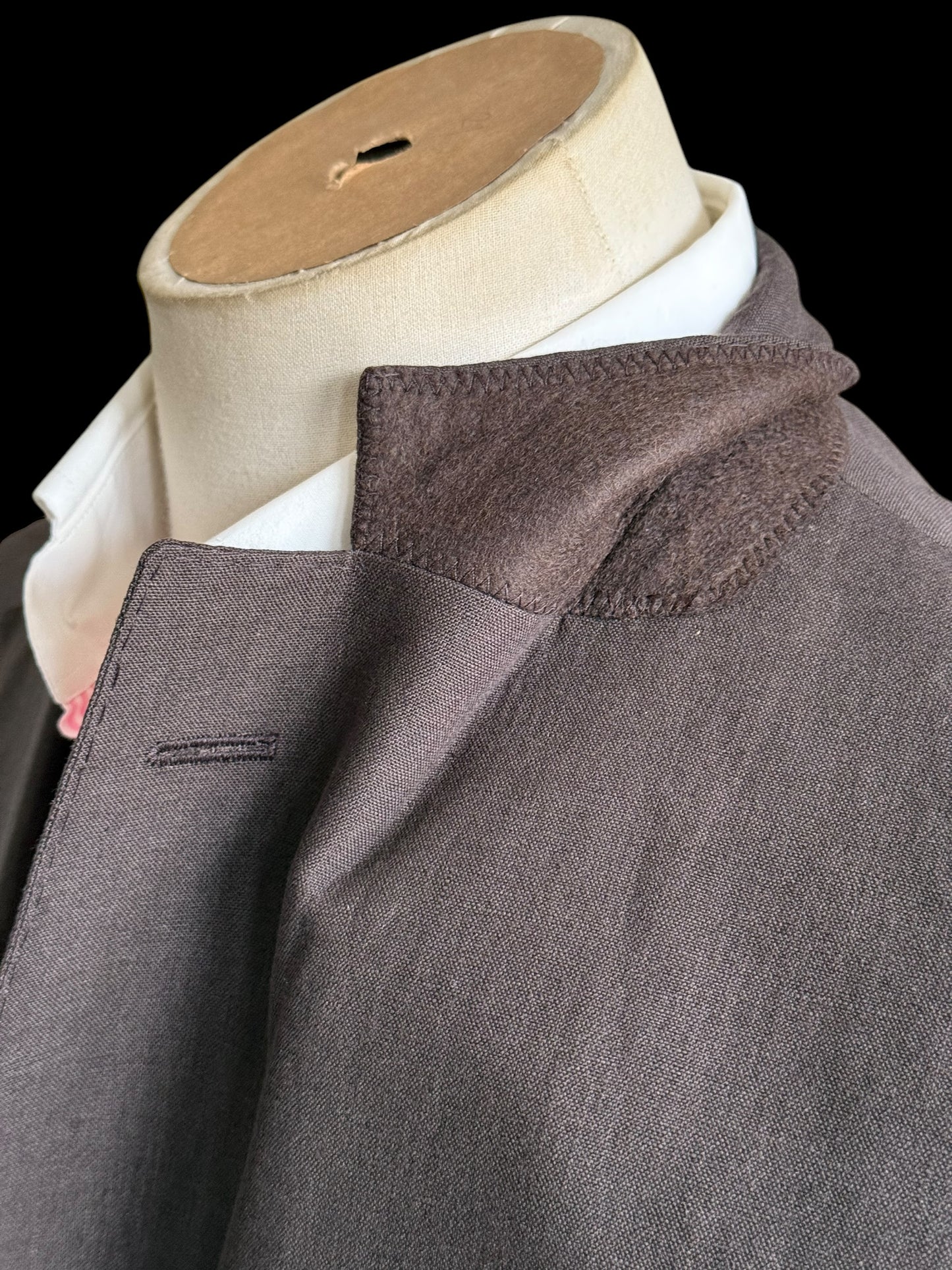 Ermenegildo Zegna Brown Linen Suit 50R / W32” Summer Wedding Z Zegna