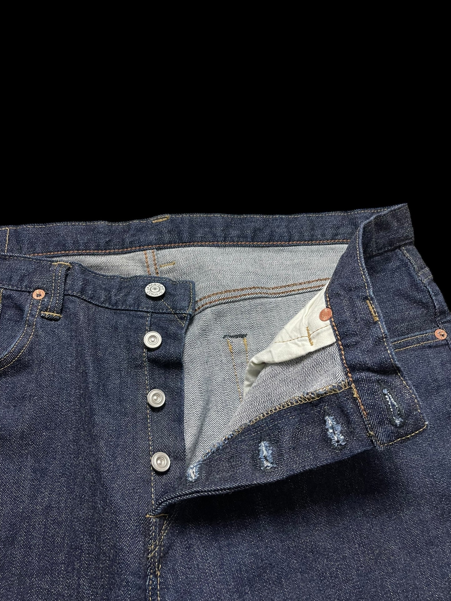 Edwin ED-33 Rainbow Selvedge Jeans 36x33” Japanese Denim