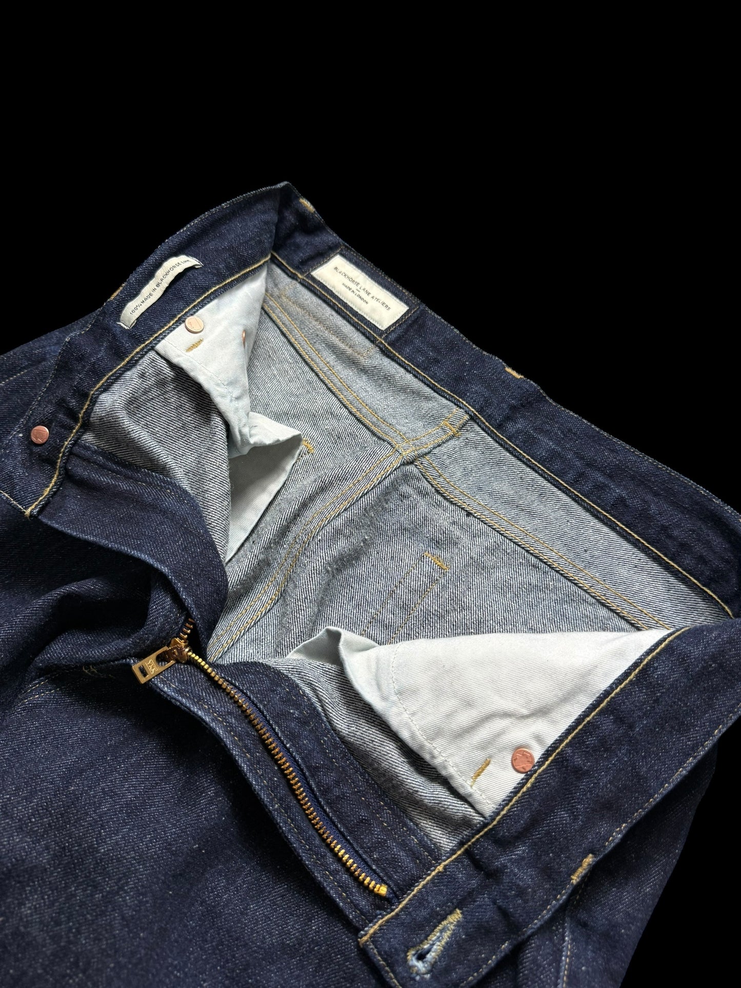 Men’s Blackhorse Lane Ateliers Selvedge Jeans 33x27” E10 Isko