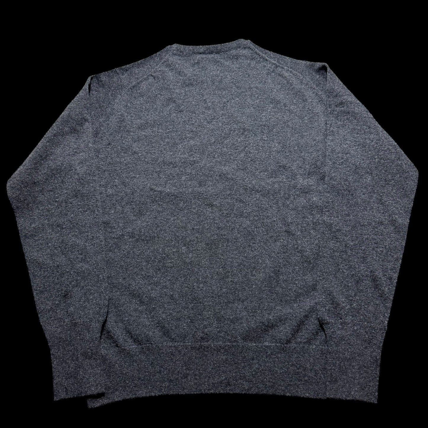 BNWT Malloch’s Hudson Crew Neck Jumper Size XL Super Geelong Wool RRP £245 Grey