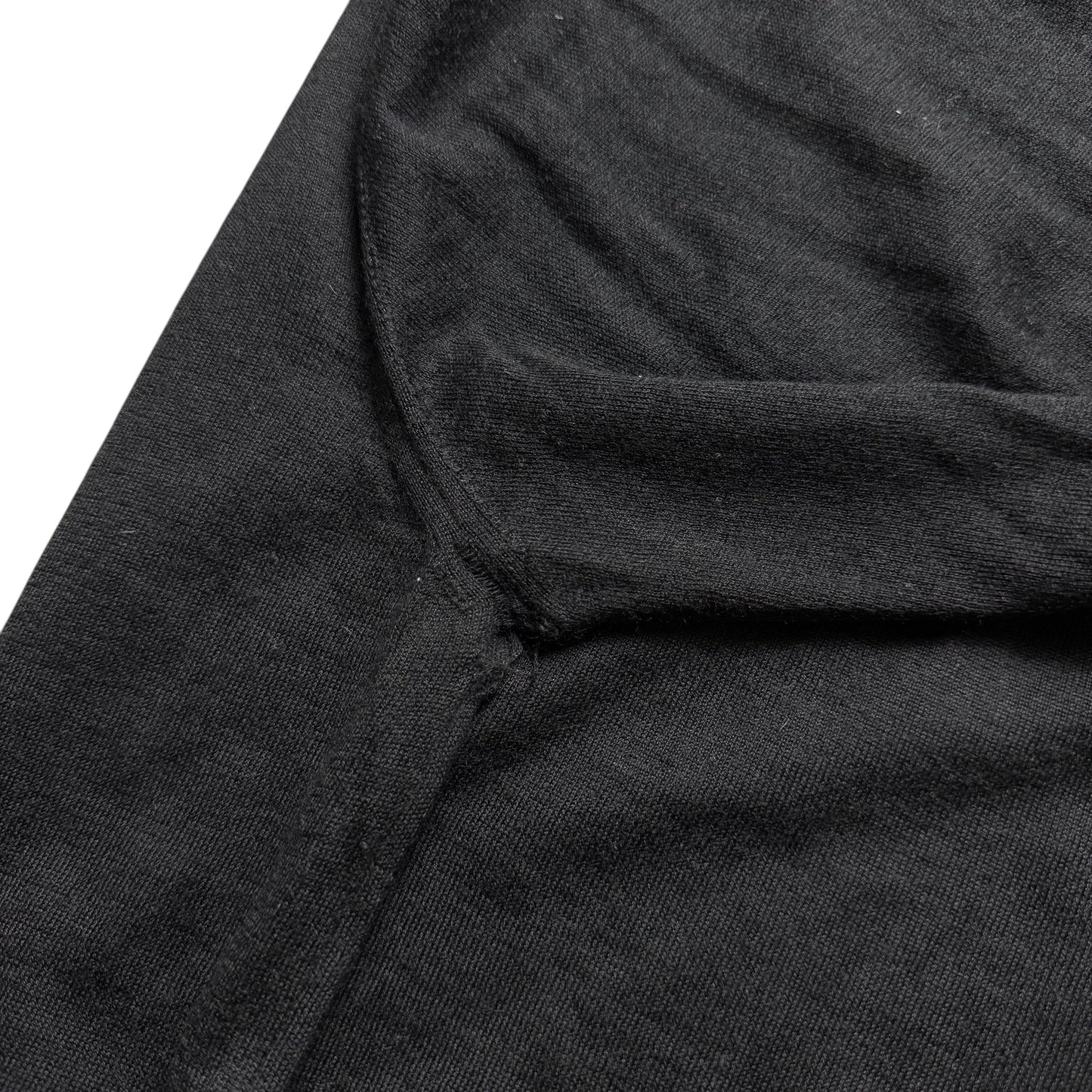 Men’s Brioni Cashmere & Silk Jumper Size 60 Black Mock Neck RRP £900