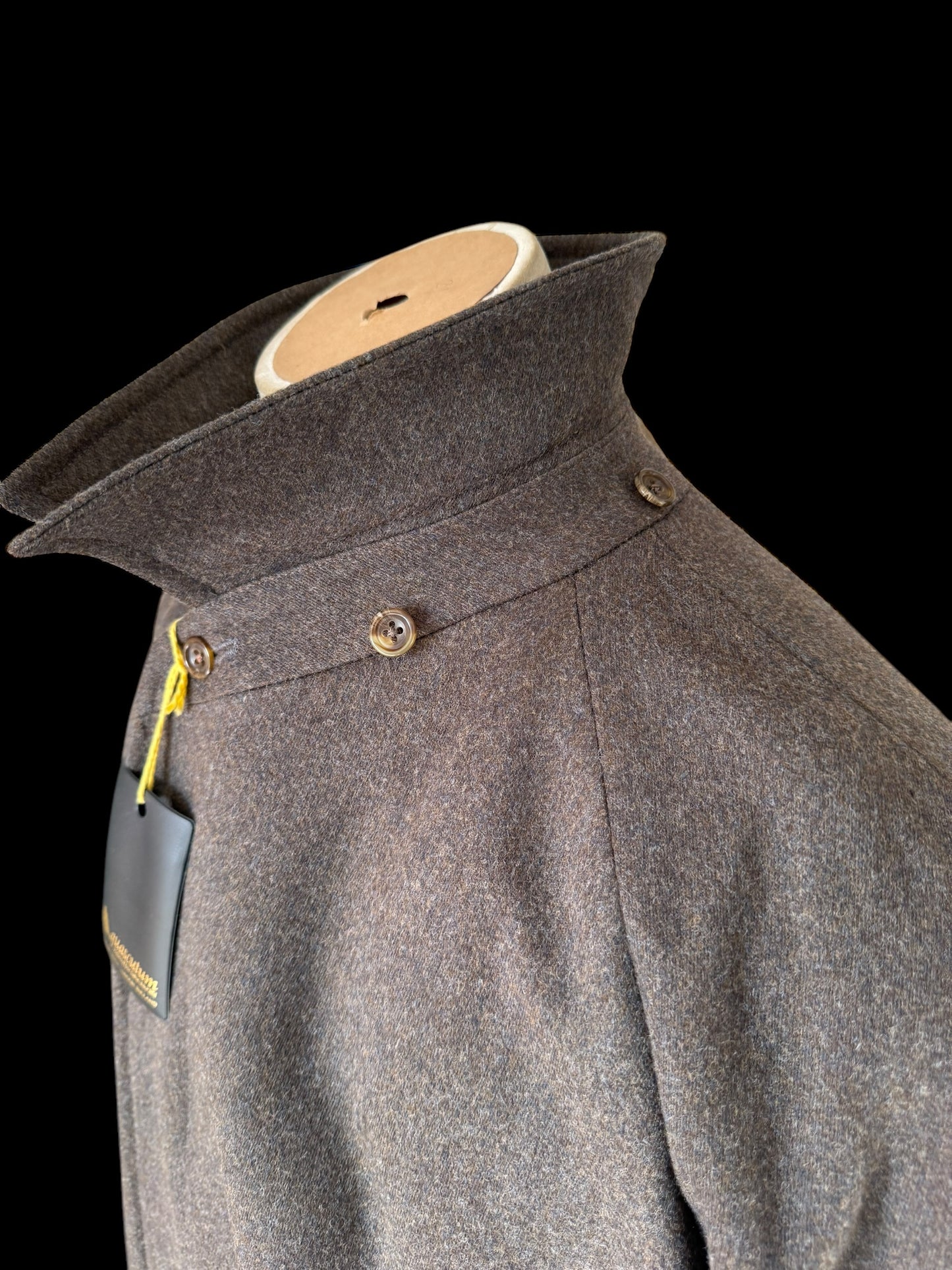 VTG Men’s Aquascutum Inverness Cape Coat Overcoat 42R (25” P2P)