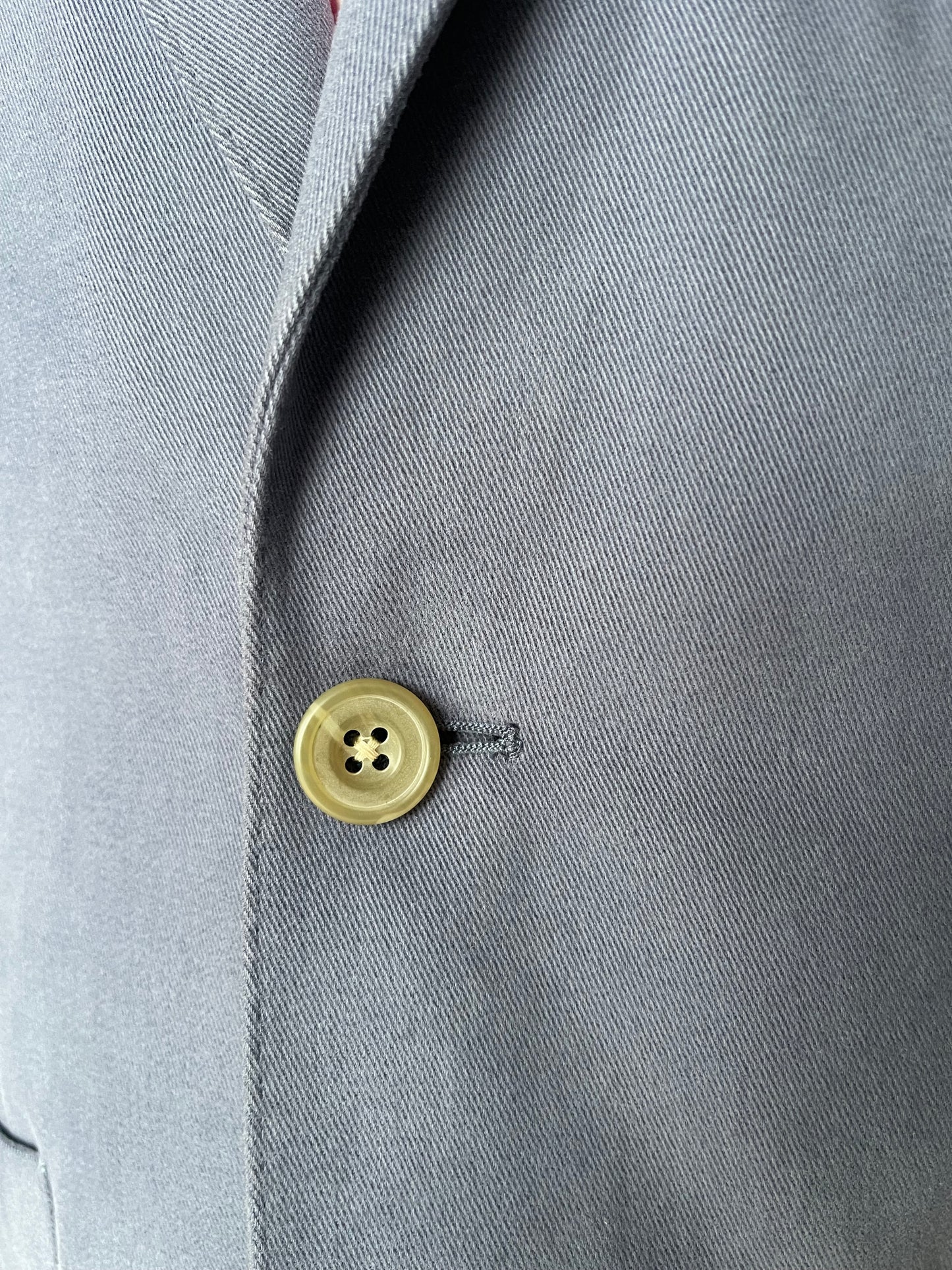 Bespoke Barrington & Ayre Sport Coat 38R Holland Sherry Soft Cotton Blue RRP£795