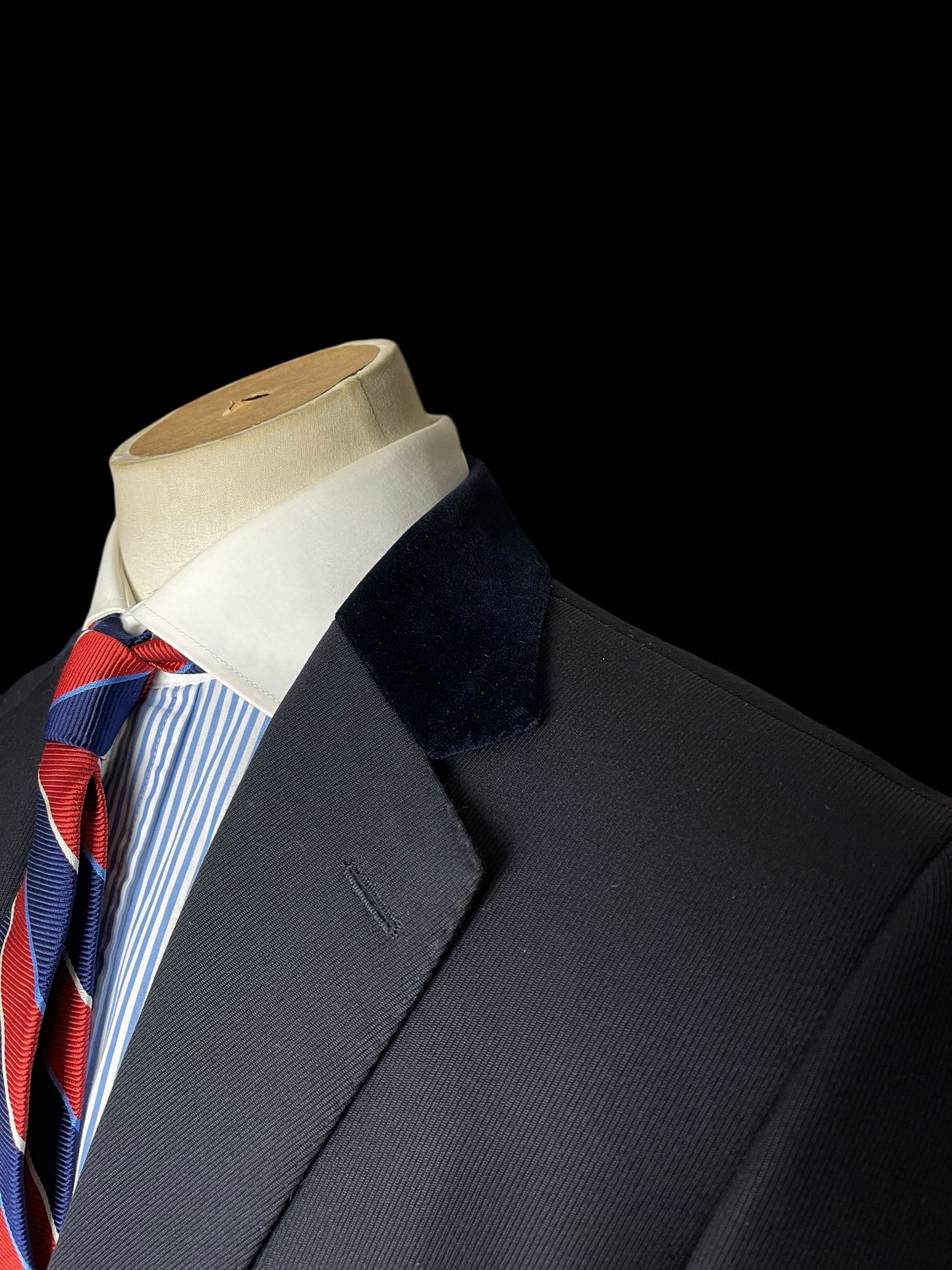 Richard James Savile Row Sport Coat Jacket 40R Navy