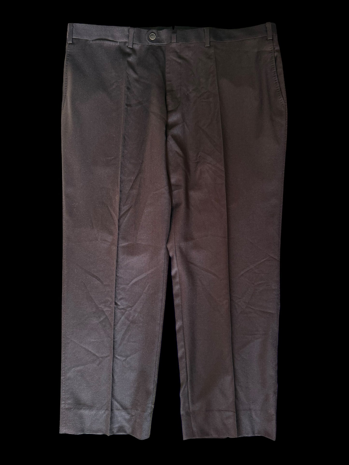 Clements & Church Brown Flannel Suit 46L / W40” Unworn