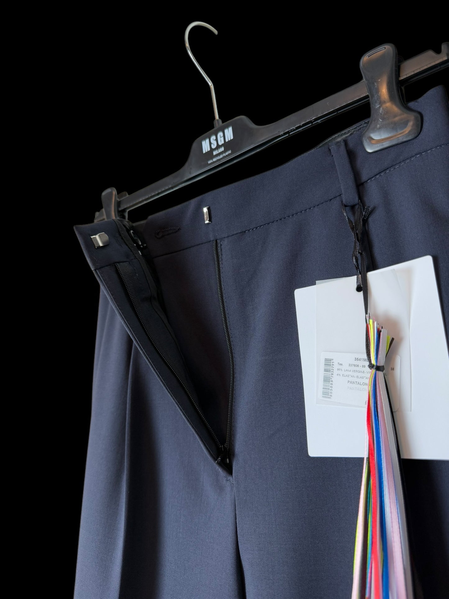 BNWT Women’s MSGM Double Breasted Suit UK6 IT38 Wool Wide Leg RRP £985
