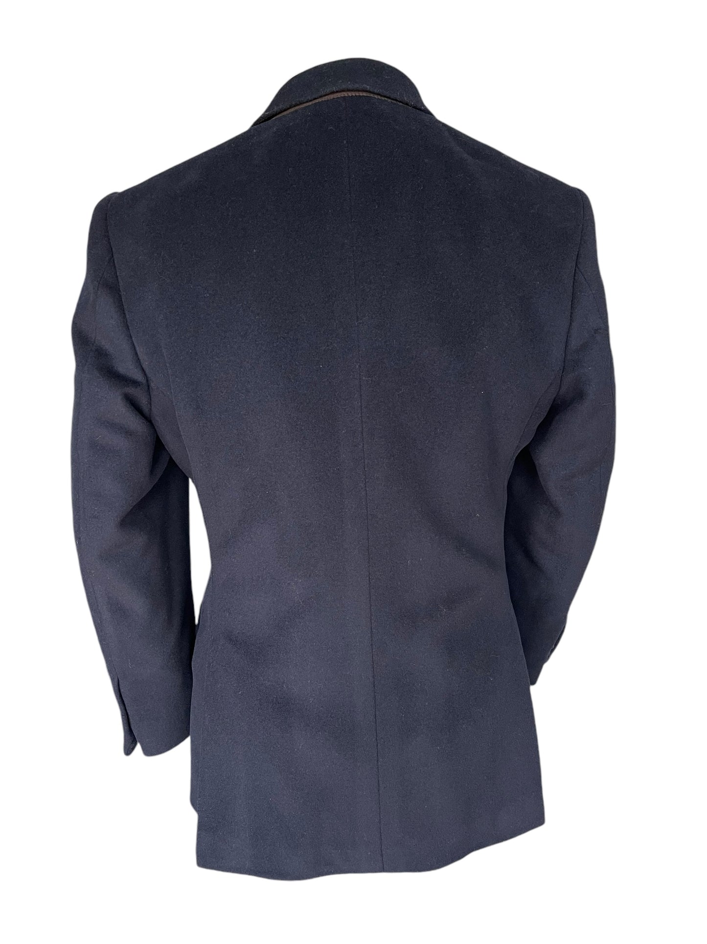 Bespoke Barrington & Ayre Heavy Wool Blazer 40S Navy Dugdale Bros RRP £795