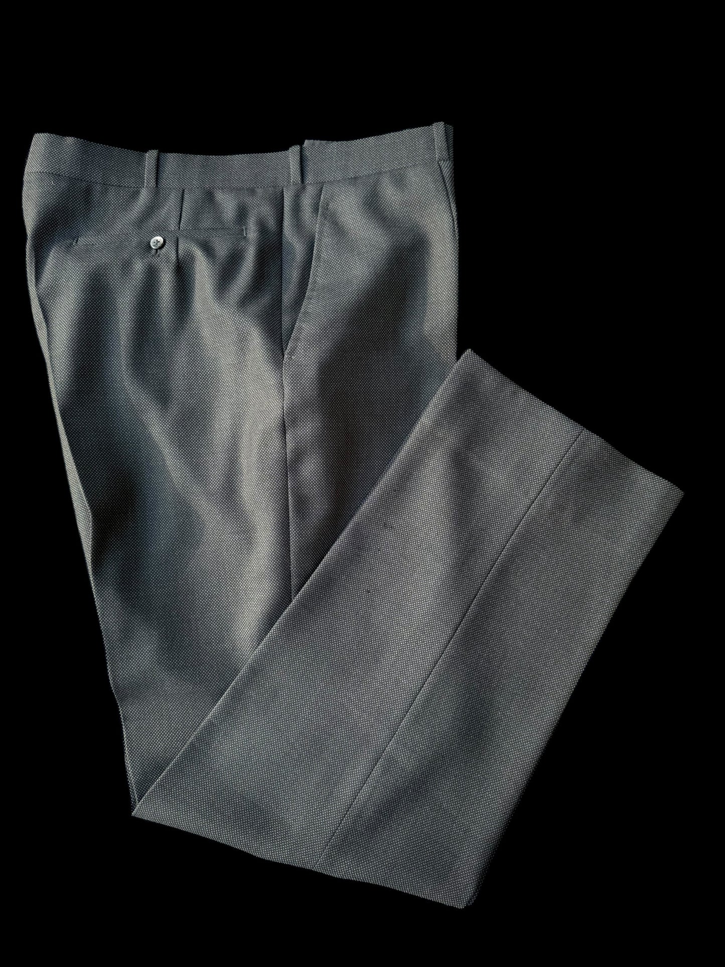 Gieves & Hawkes Bespoke Double Breasted Grey Suit 43R / W36R
