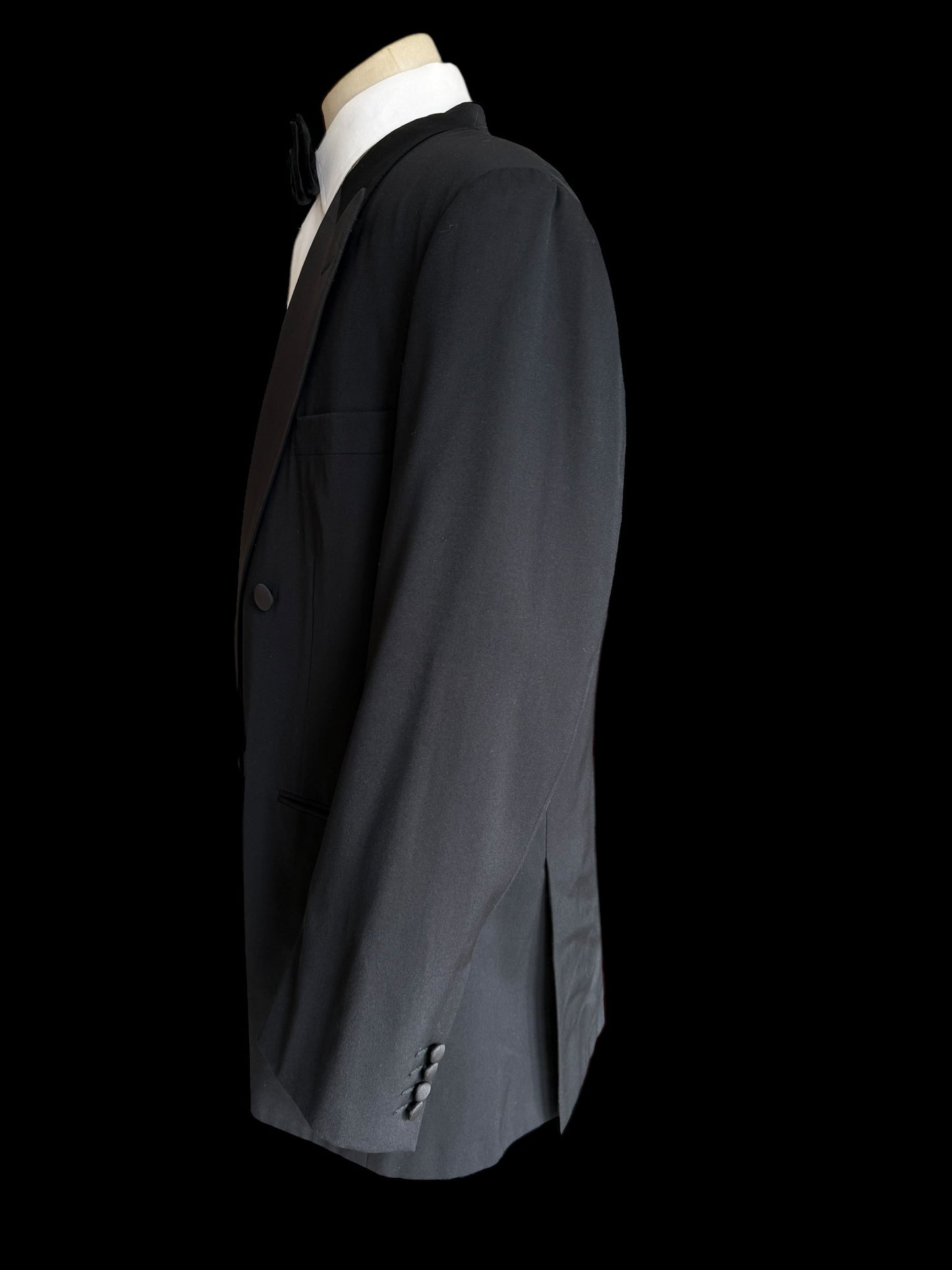 Turnbull & Asser Double Breasted Tuxedo Dinner Suit 46L / W40” Savile Row 1980’s