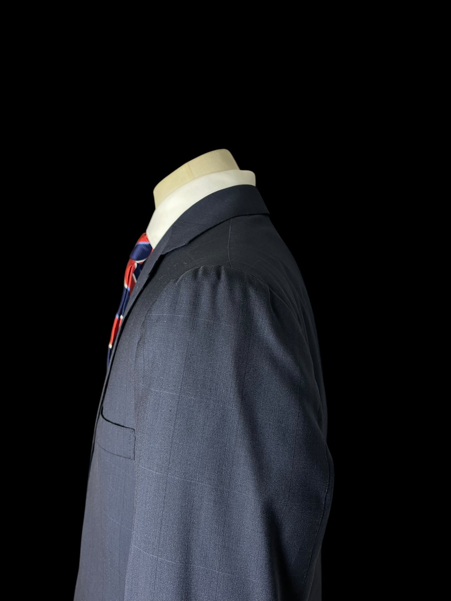 Rubinacci LH Napoli Bespoke Suit 40S / W34-35” Navy Blue