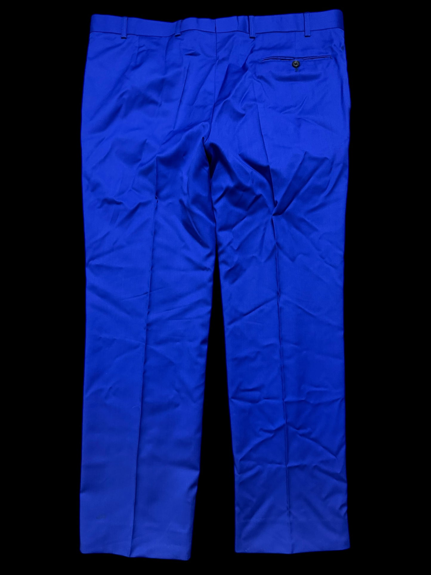 Bespoke Scabal Electric Blue Suit 44S / W40S