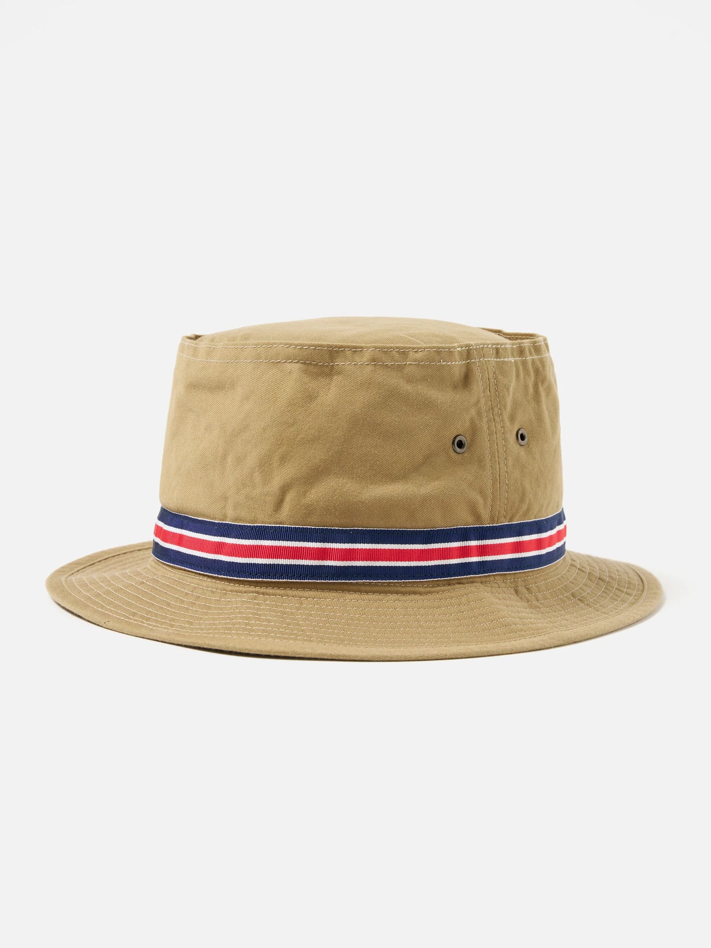 Cableami Pork Pie Bucket Hat Boonie Beige Cotton Chino RRP £125 Made In Japan